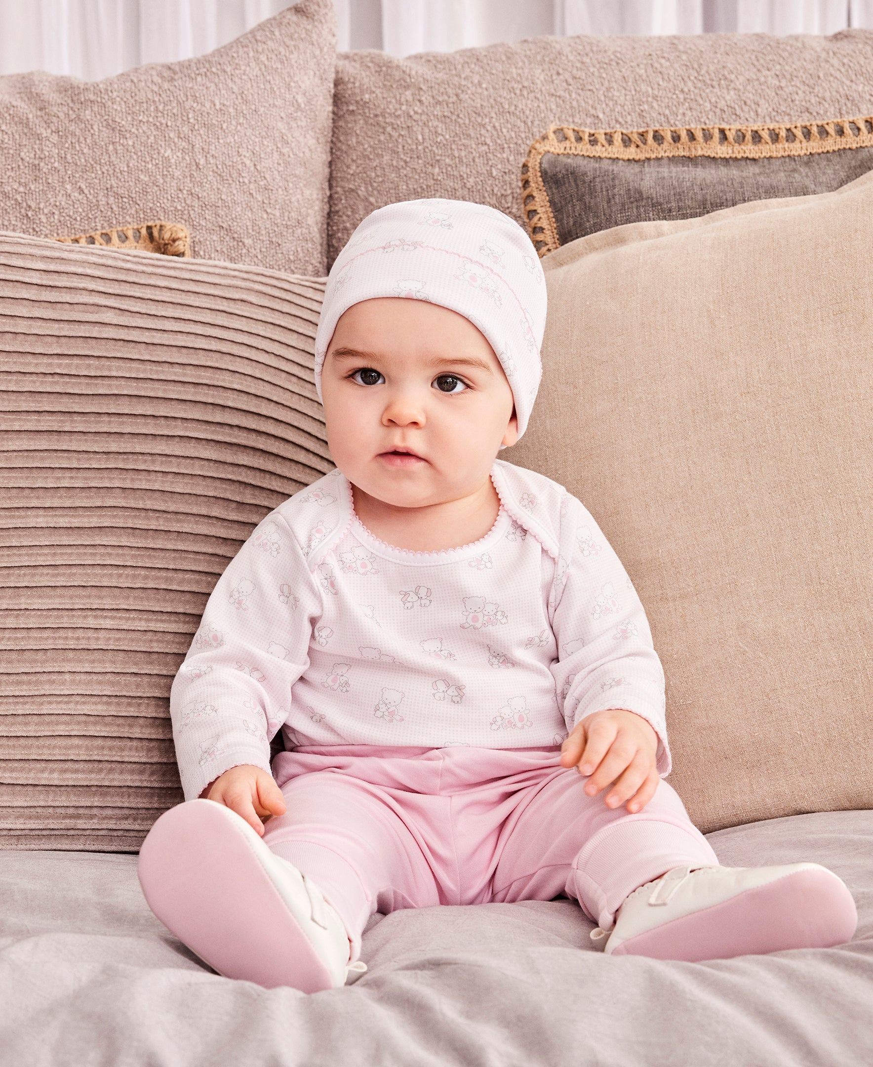 Beary Besties Pink Pant Set - Kissy Kissy