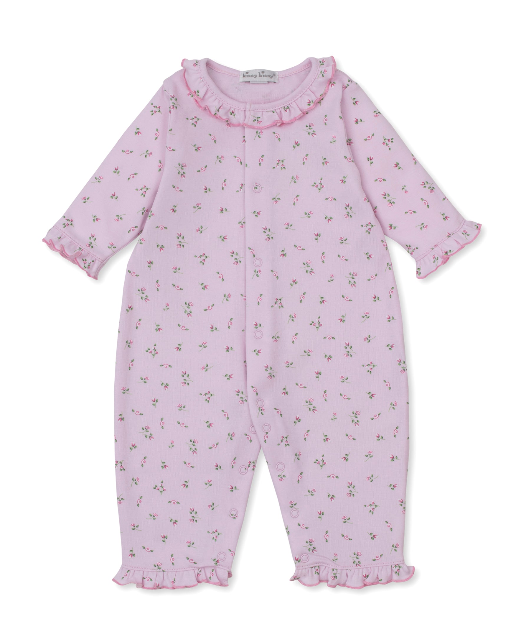 Garden Roses Pink Playsuit - Kissy Kissy