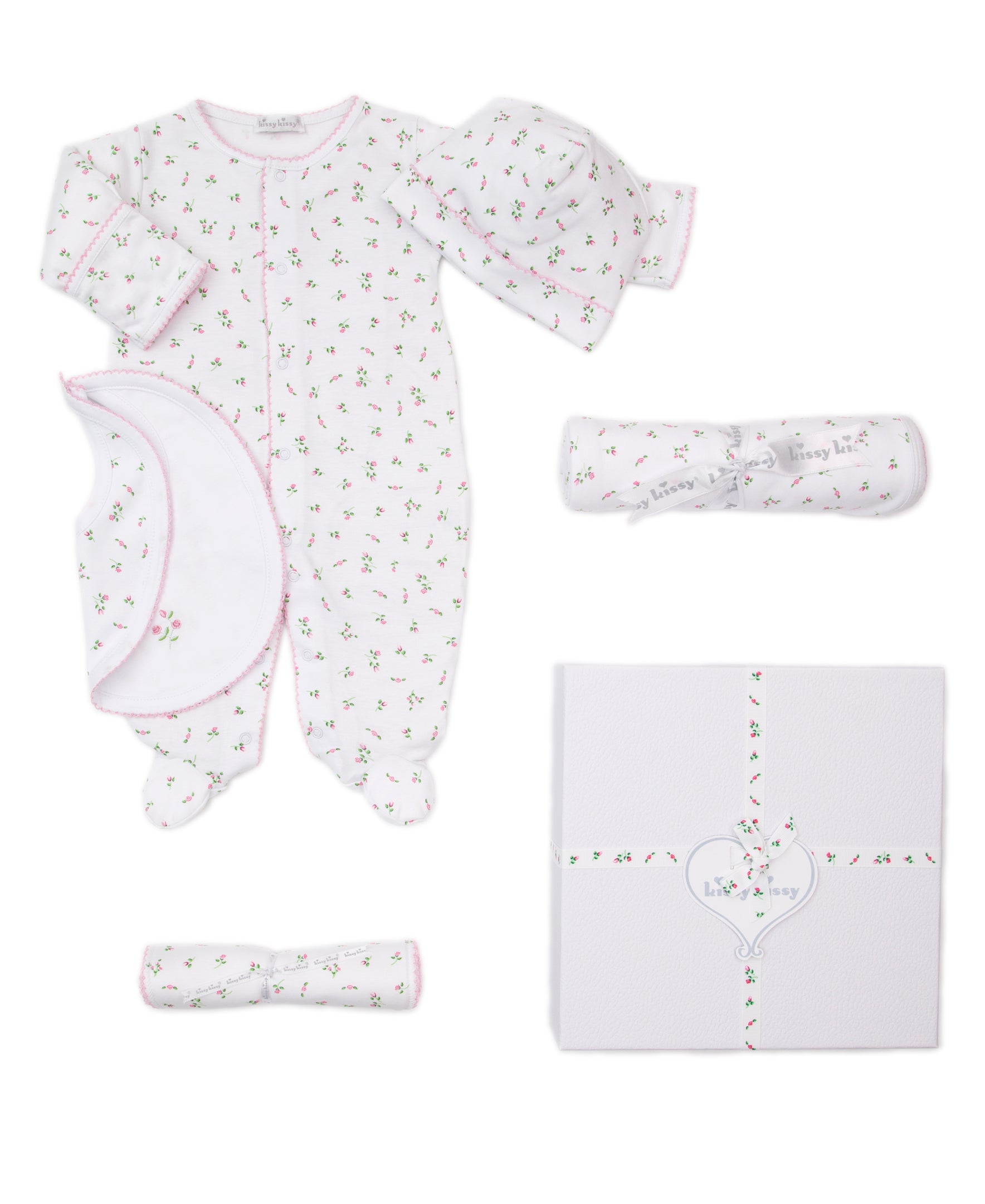 Garden Roses 5PC Gift Set w/Gift Box - Kissy Kissy