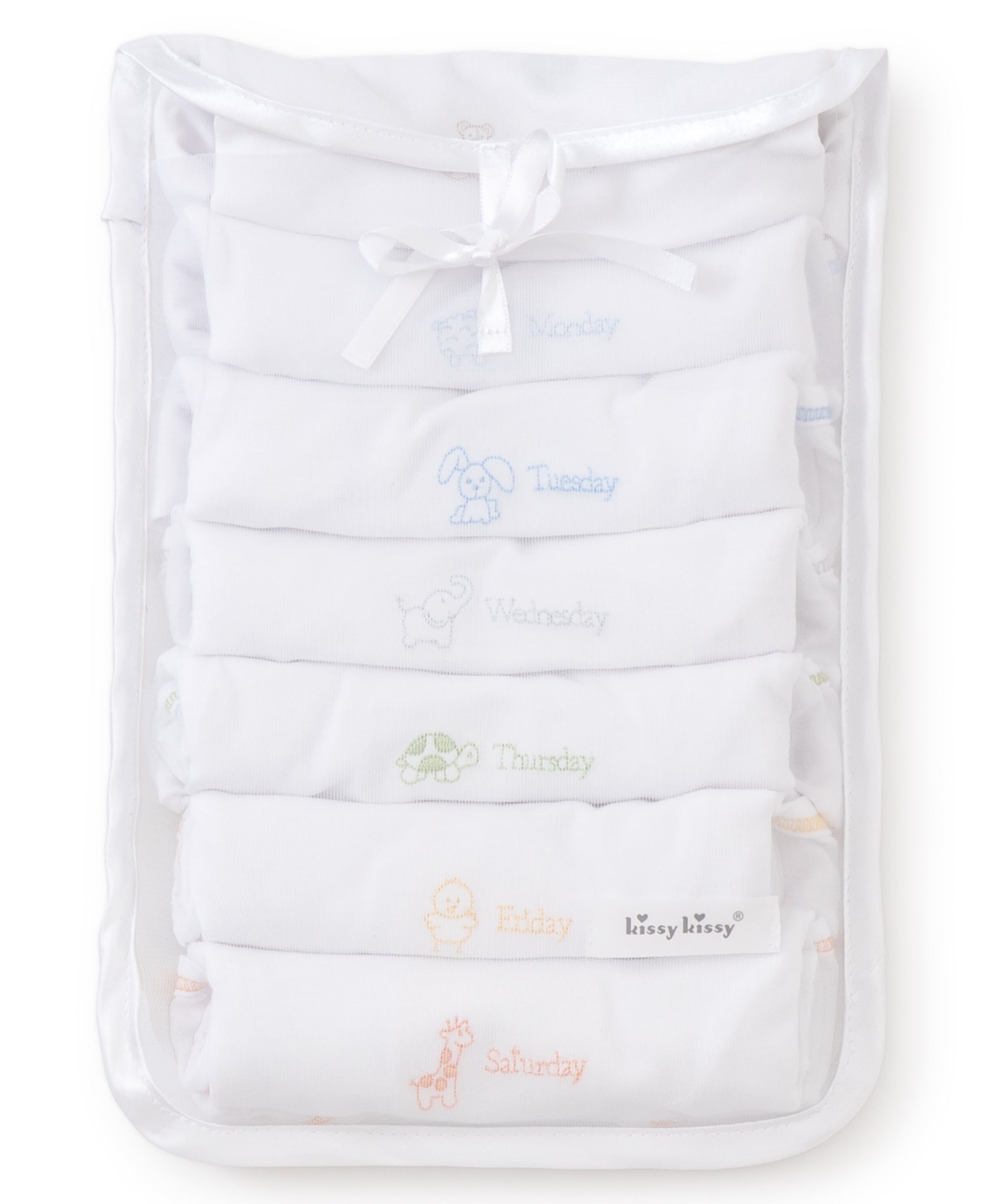 Days of the Week Boys Bodysuit Set - Kissy Kissy