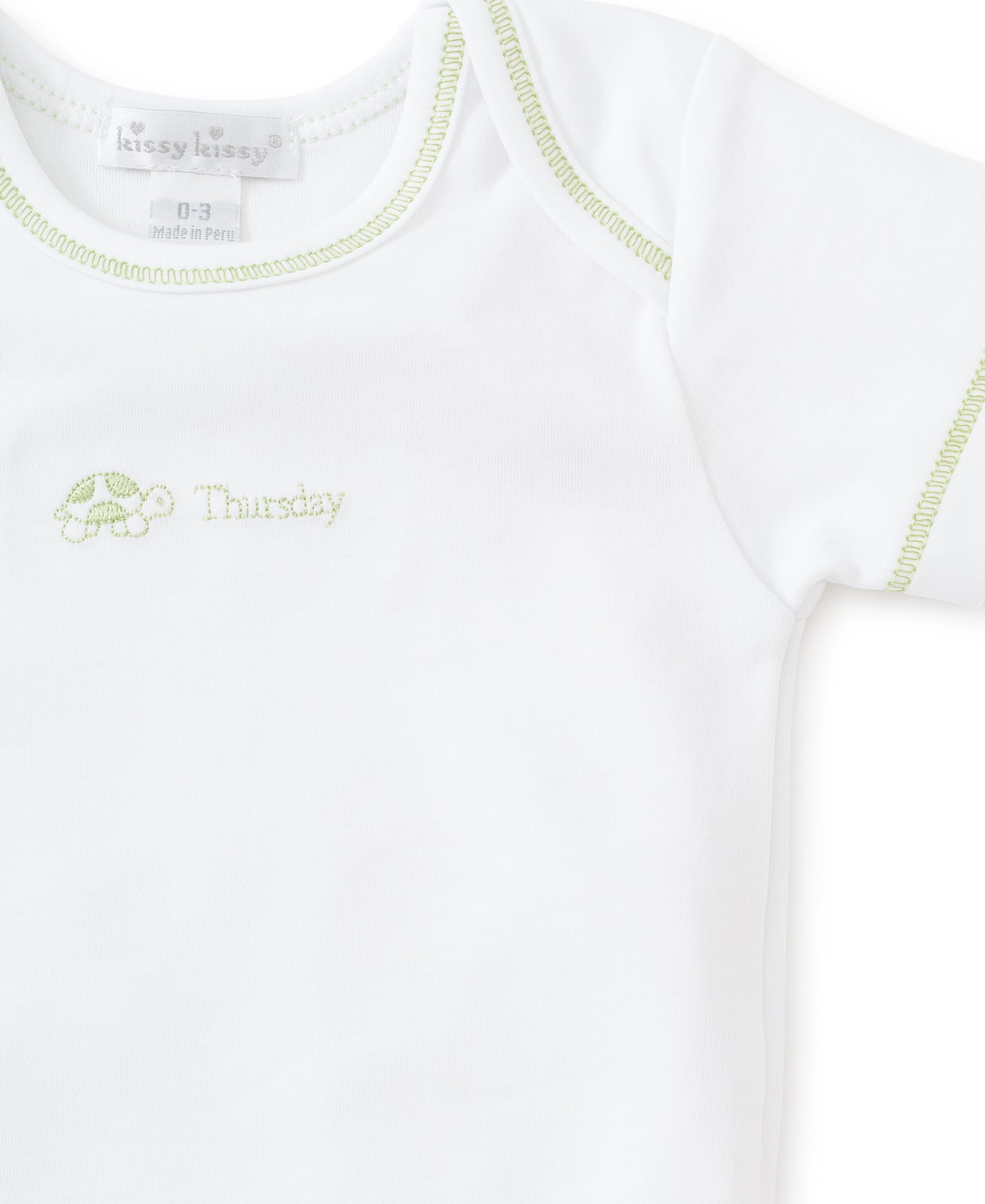 Days of the Week Boys Bodysuit Set - Kissy Kissy