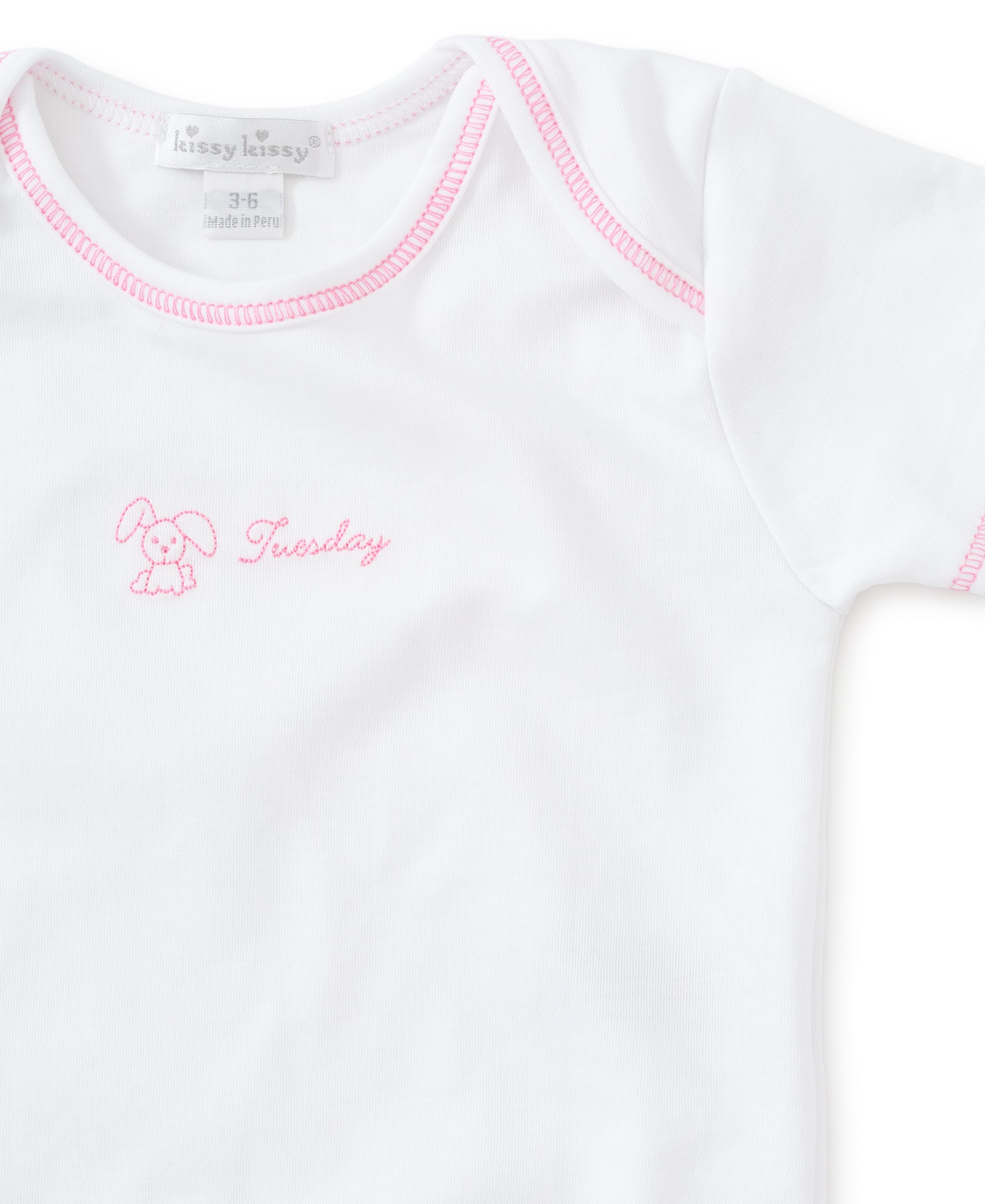 Days of the Week Girls Bodysuit Set - Kissy Kissy