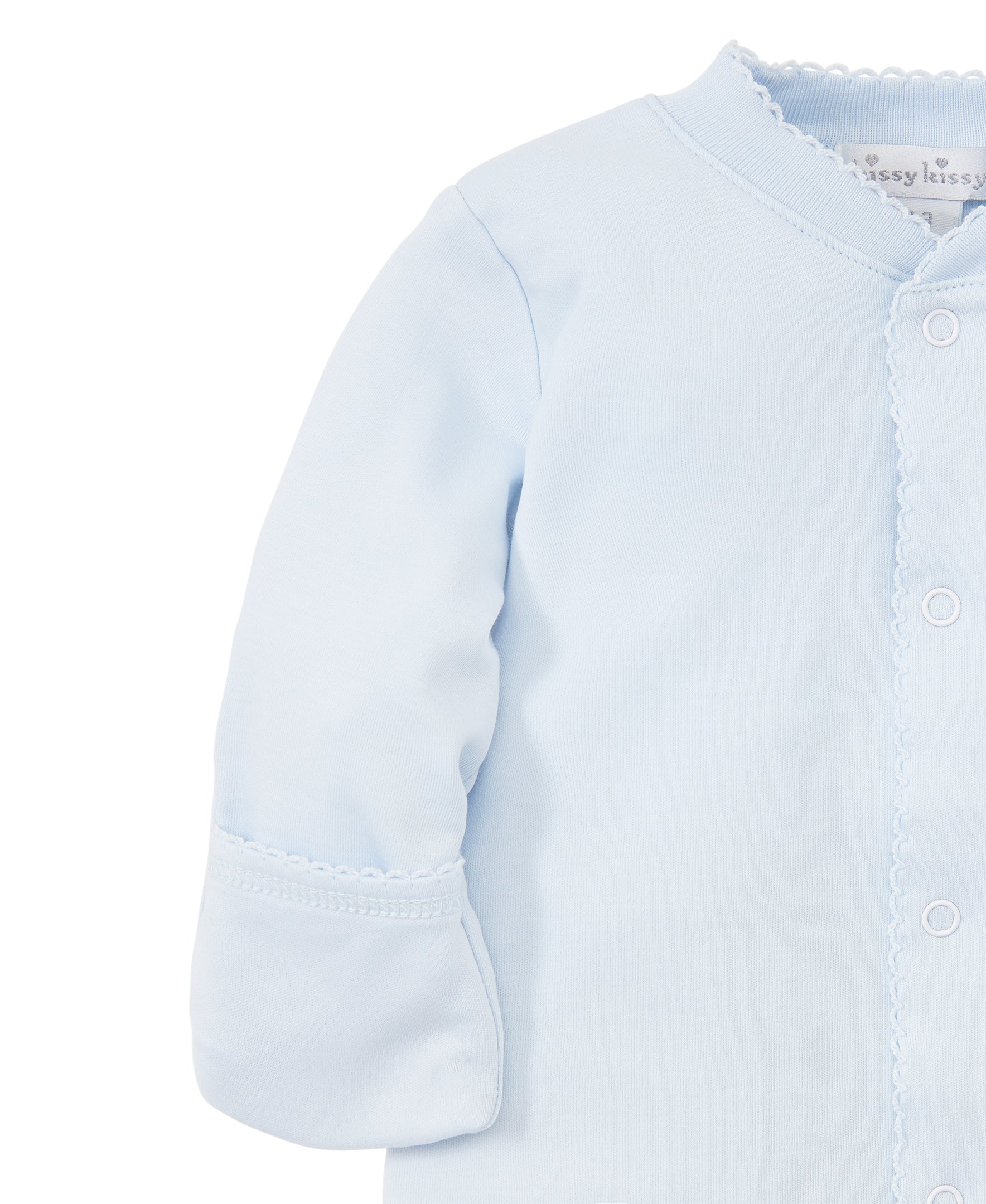 Blue Kissy Basics Footie - Kissy Kissy