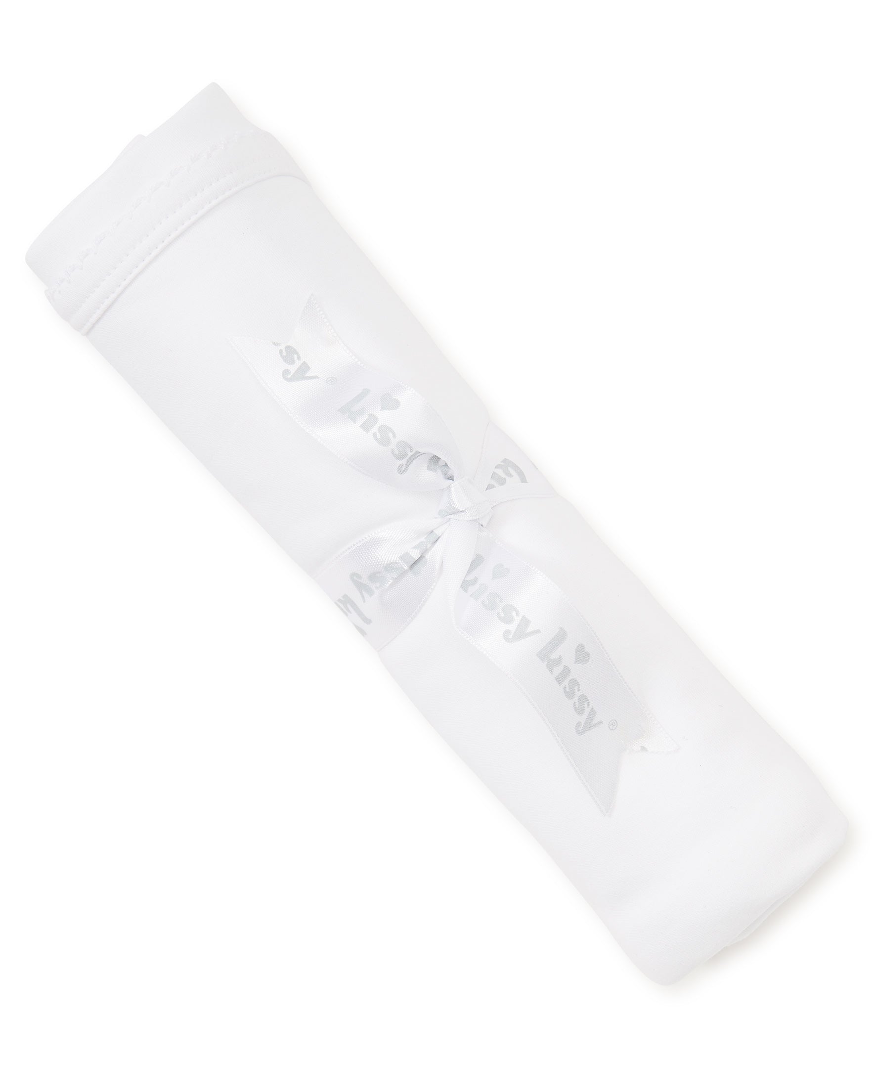 White Kissy Basics Blanket - Kissy Kissy