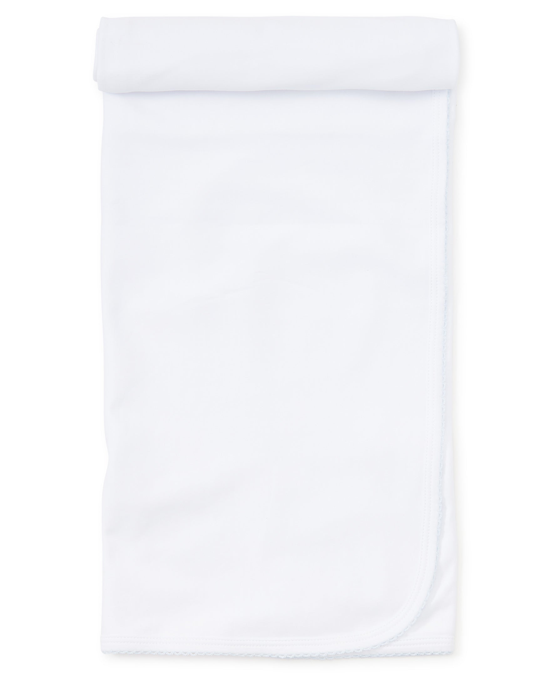 White/Blue Kissy Basics Blanket - Kissy Kissy