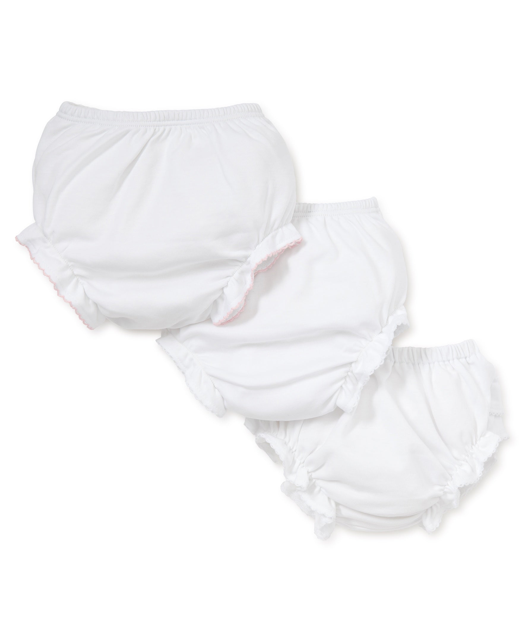 White Kissy Basics Diaper Cover Set - Kissy Kissy