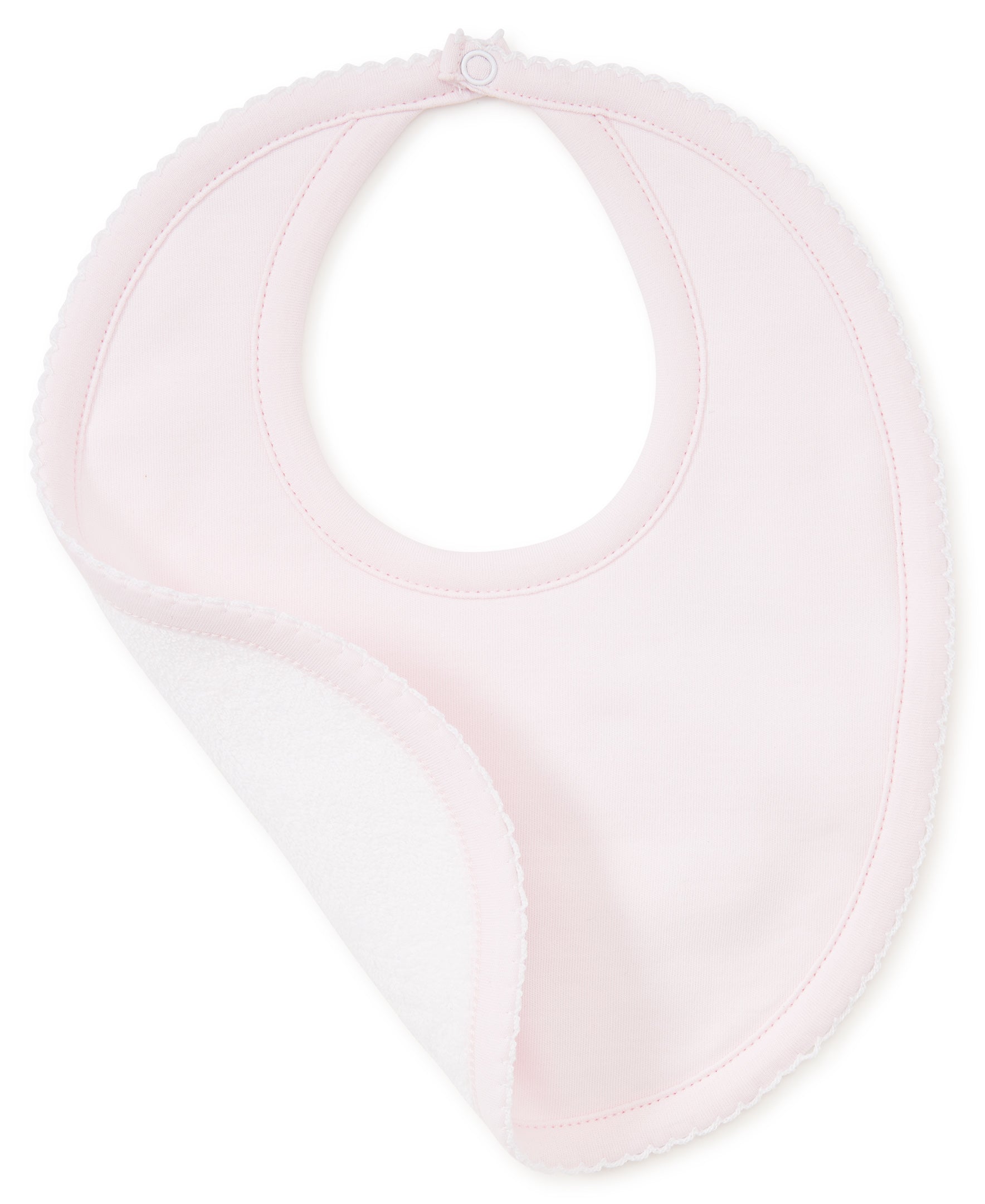 Pink/White Kissy Basics Bib - Kissy Kissy