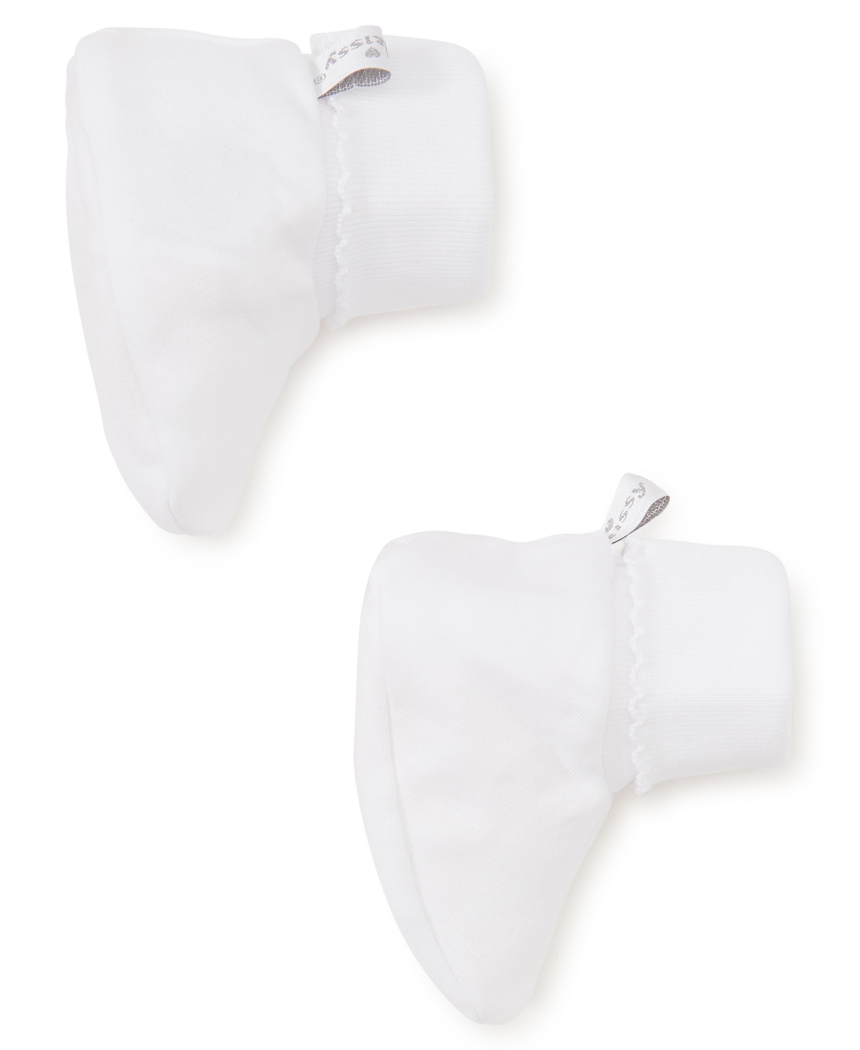 White Kissy Basics Booties - Kissy Kissy