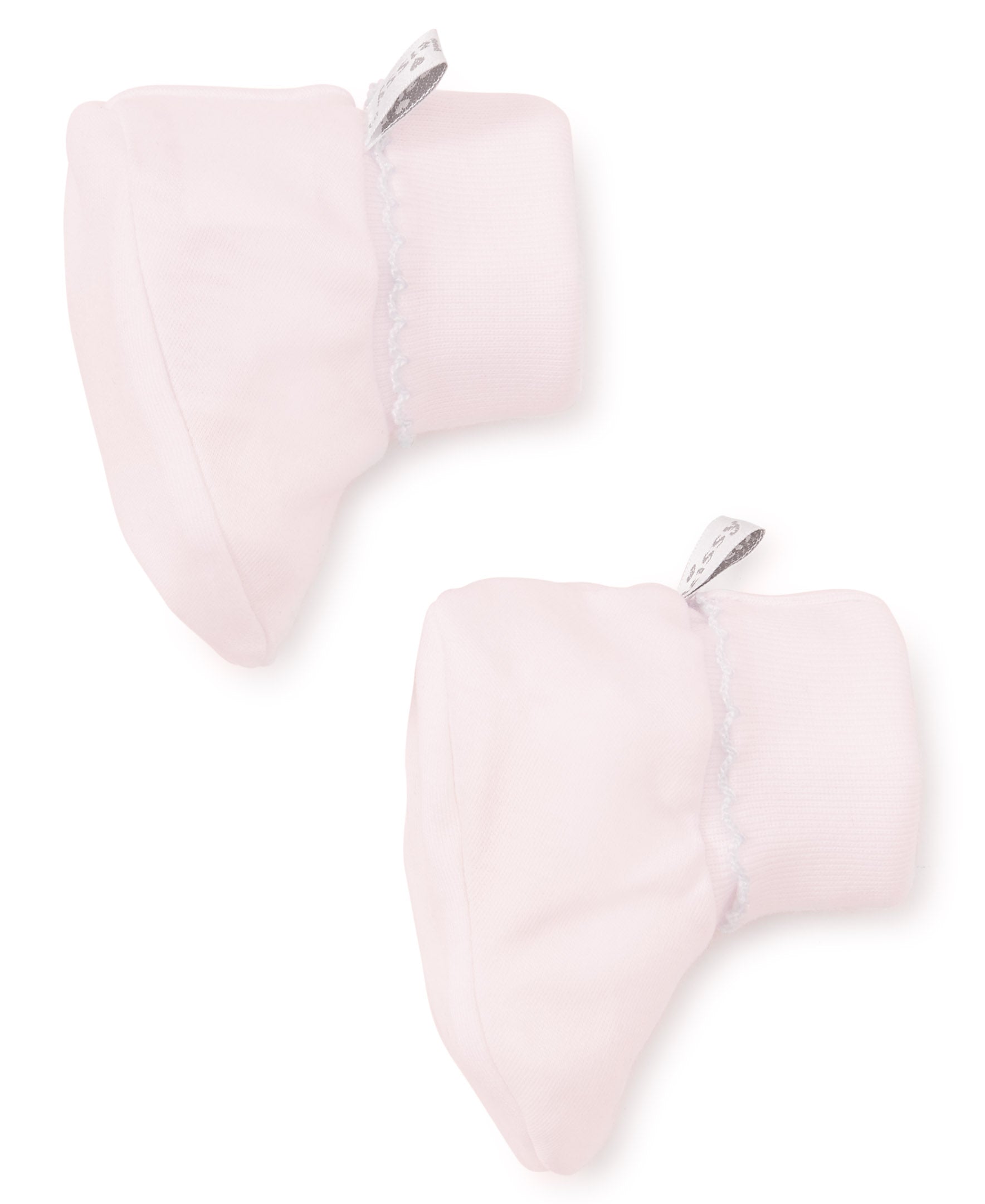 Pink/White Kissy Basics Booties - Kissy Kissy