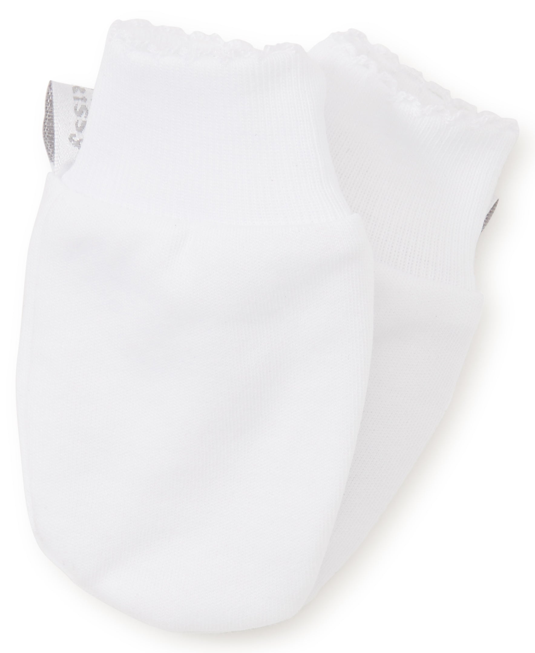 White Kissy Basics Mittens - Kissy Kissy