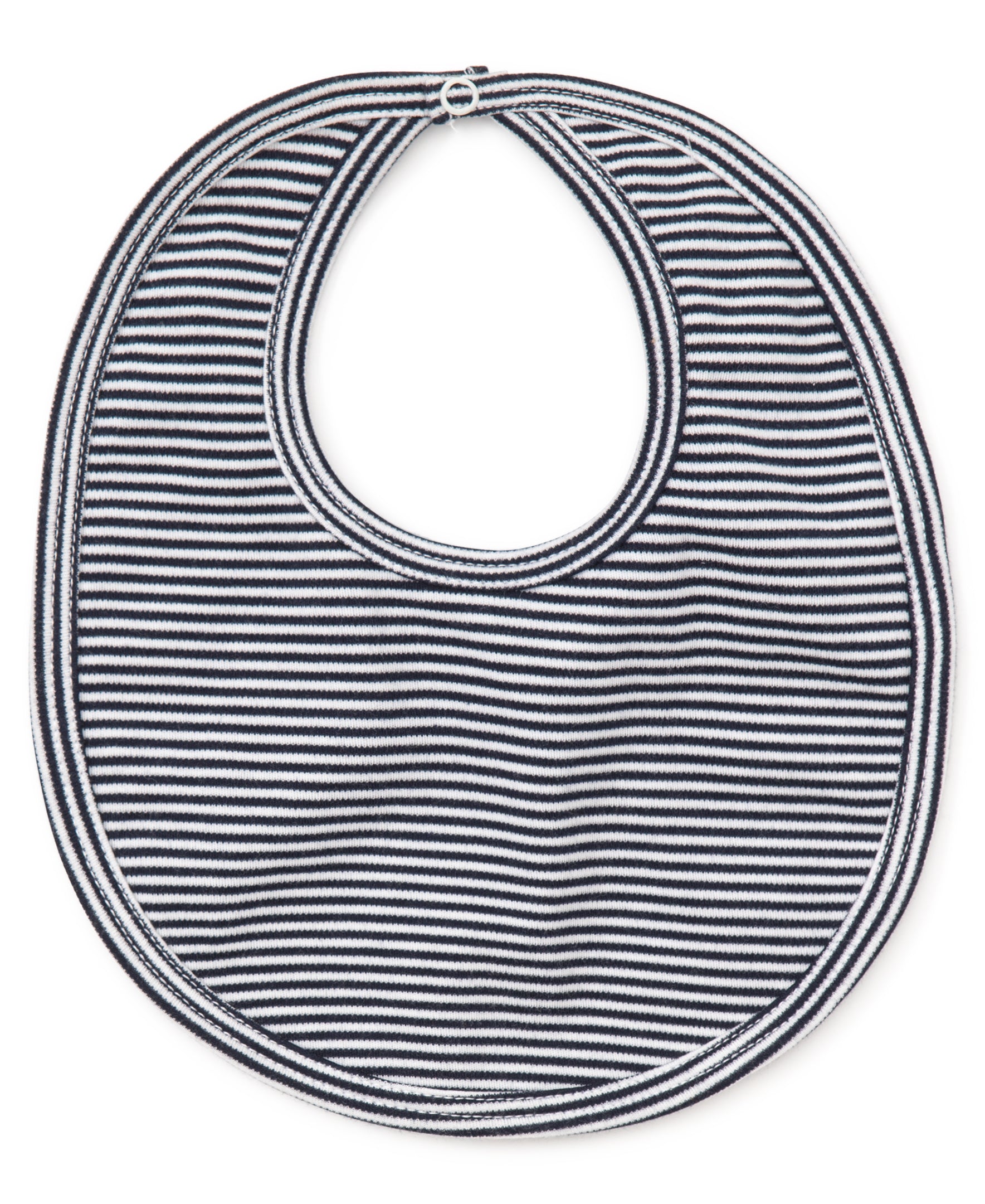 Navy Kissy Essentials Stripe Bib - Kissy Kissy