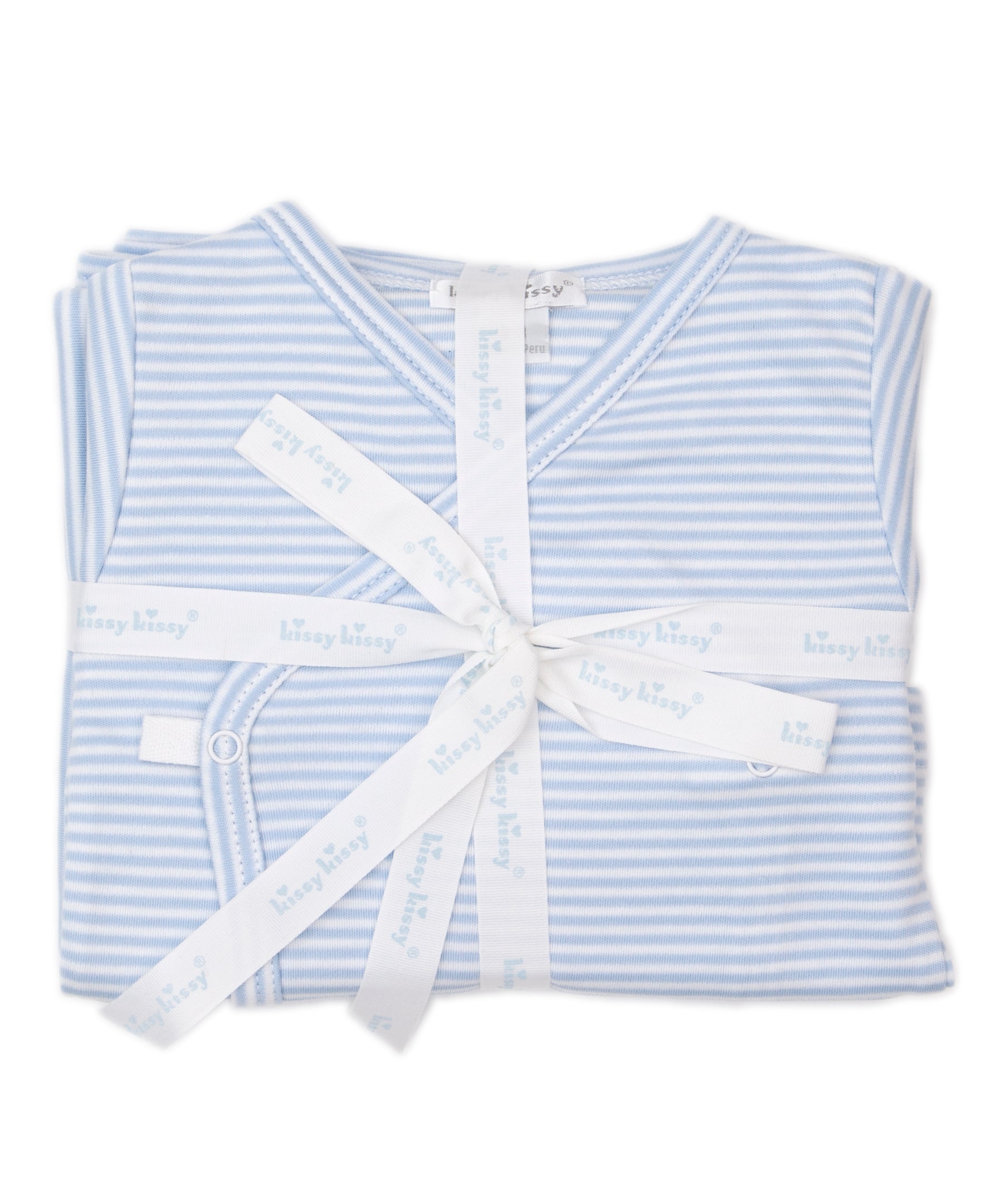 Take Me Home Blue Simple Stripes Bundle Set - Kissy Kissy