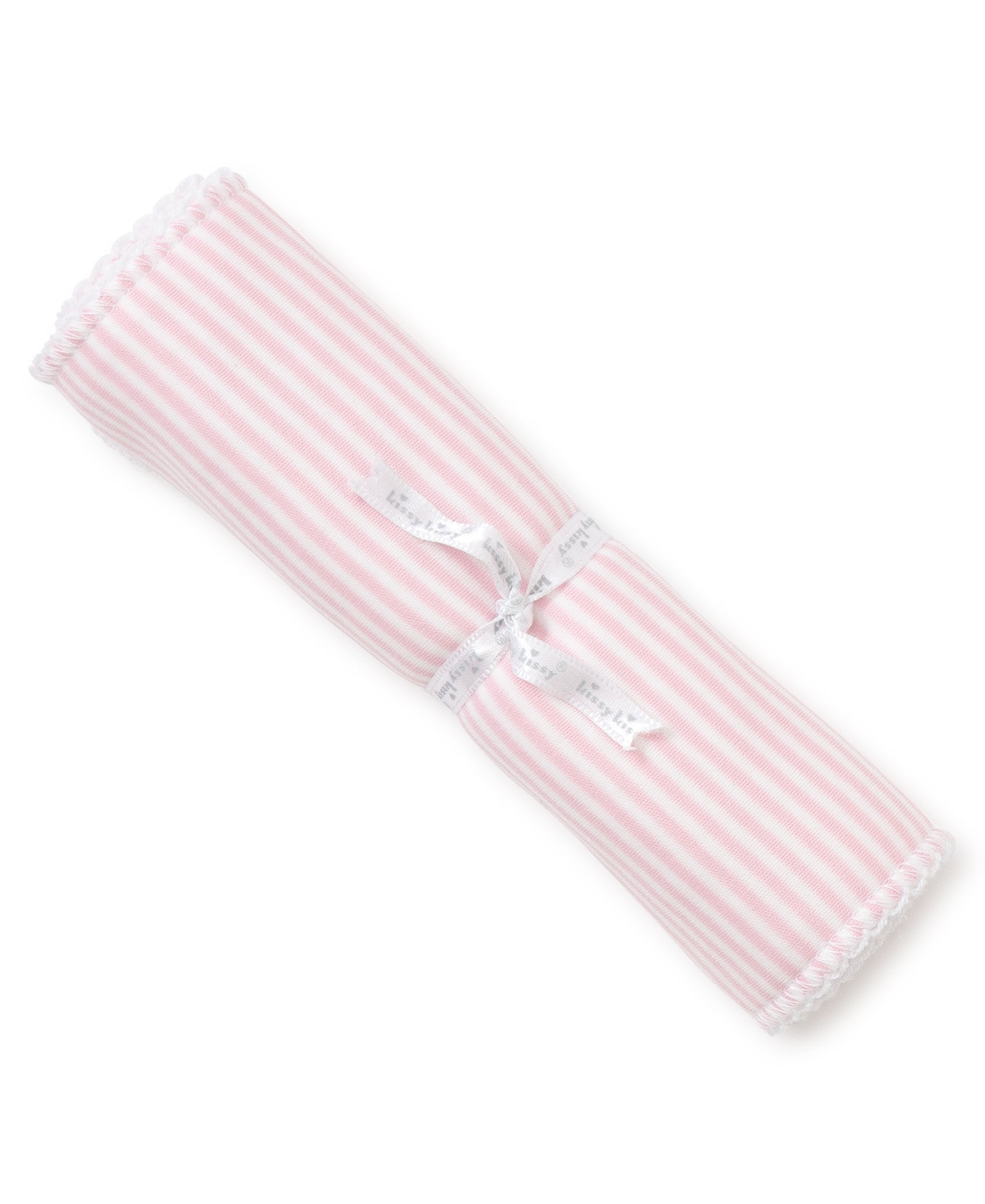 Simple Stripes Pink Burp - Kissy Kissy