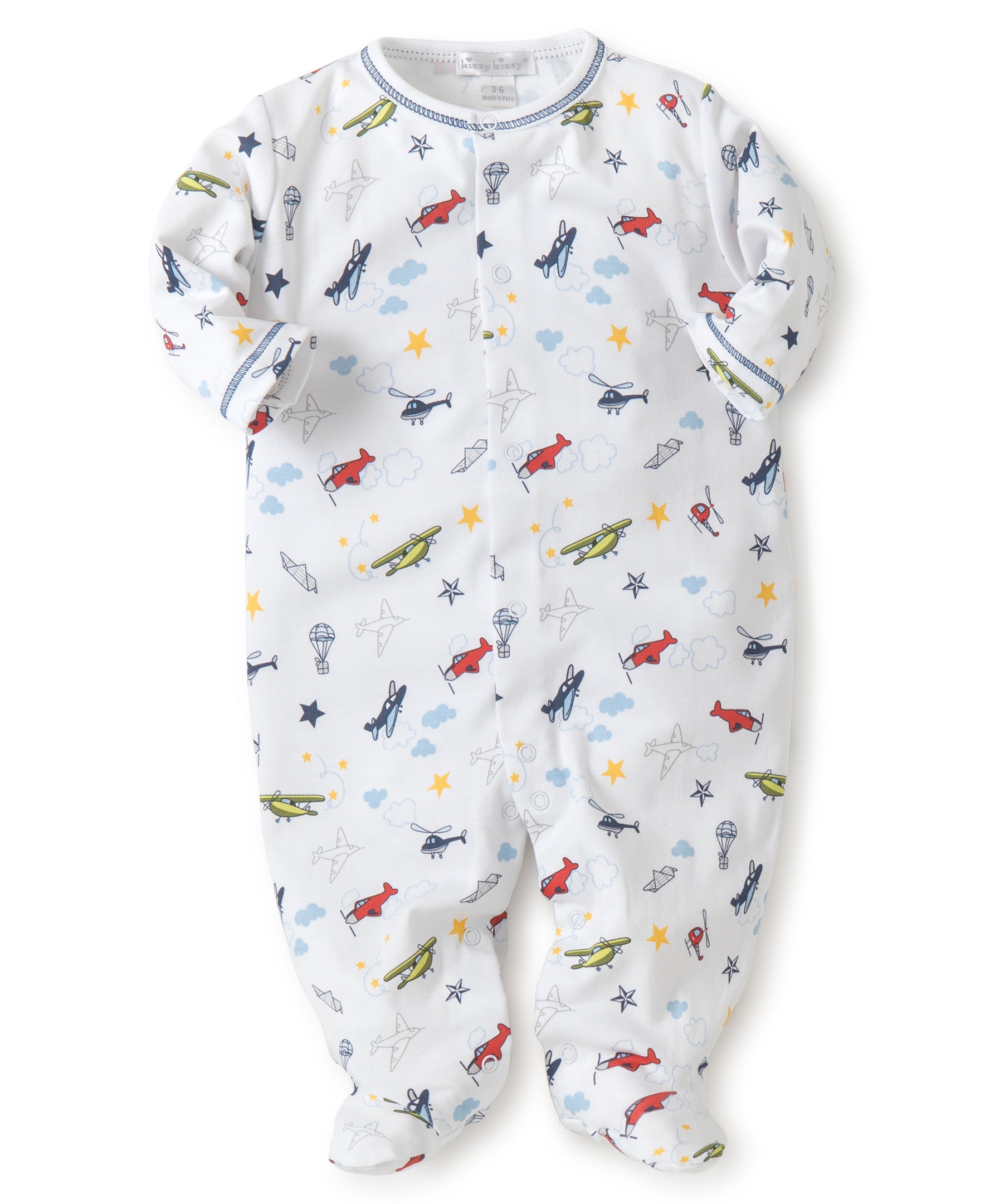 Aviators Footie - Kissy Kissy