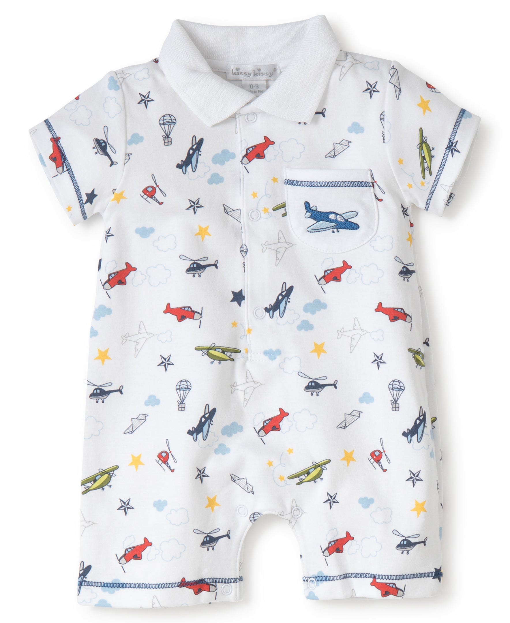 Aviators Short Playsuit - Kissy Kissy