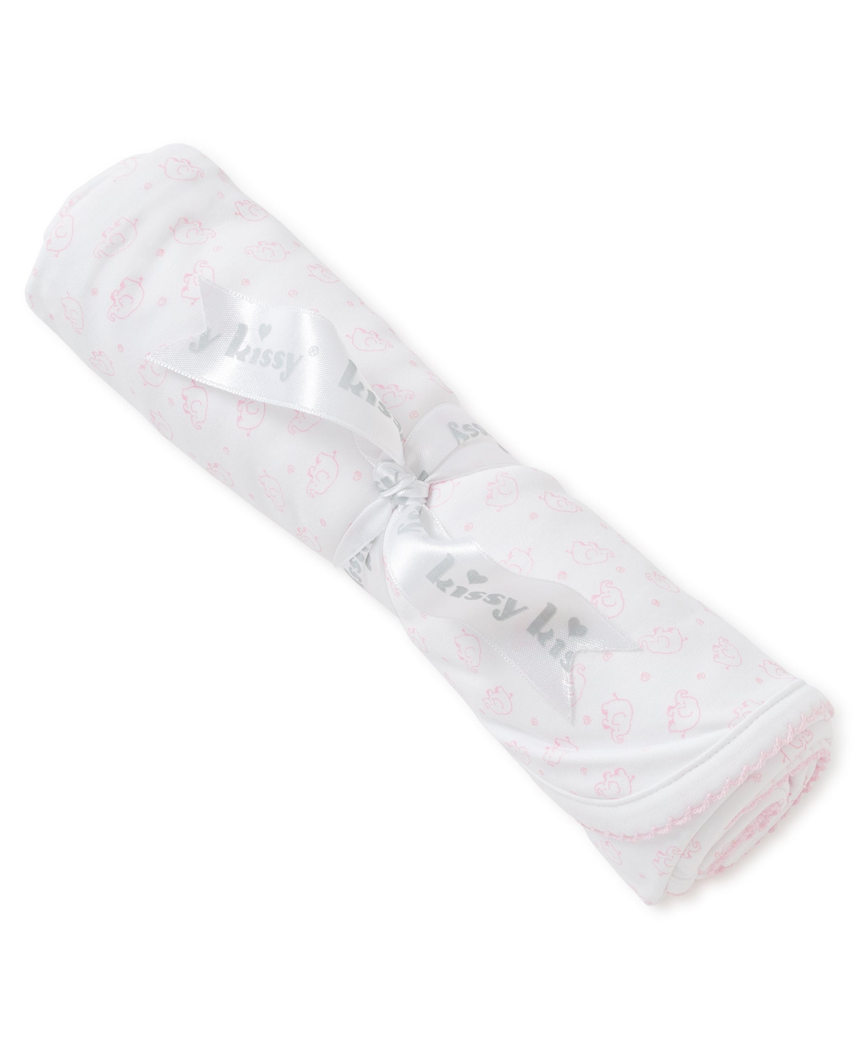 Pink Ele-Fun Blanket - Kissy Kissy