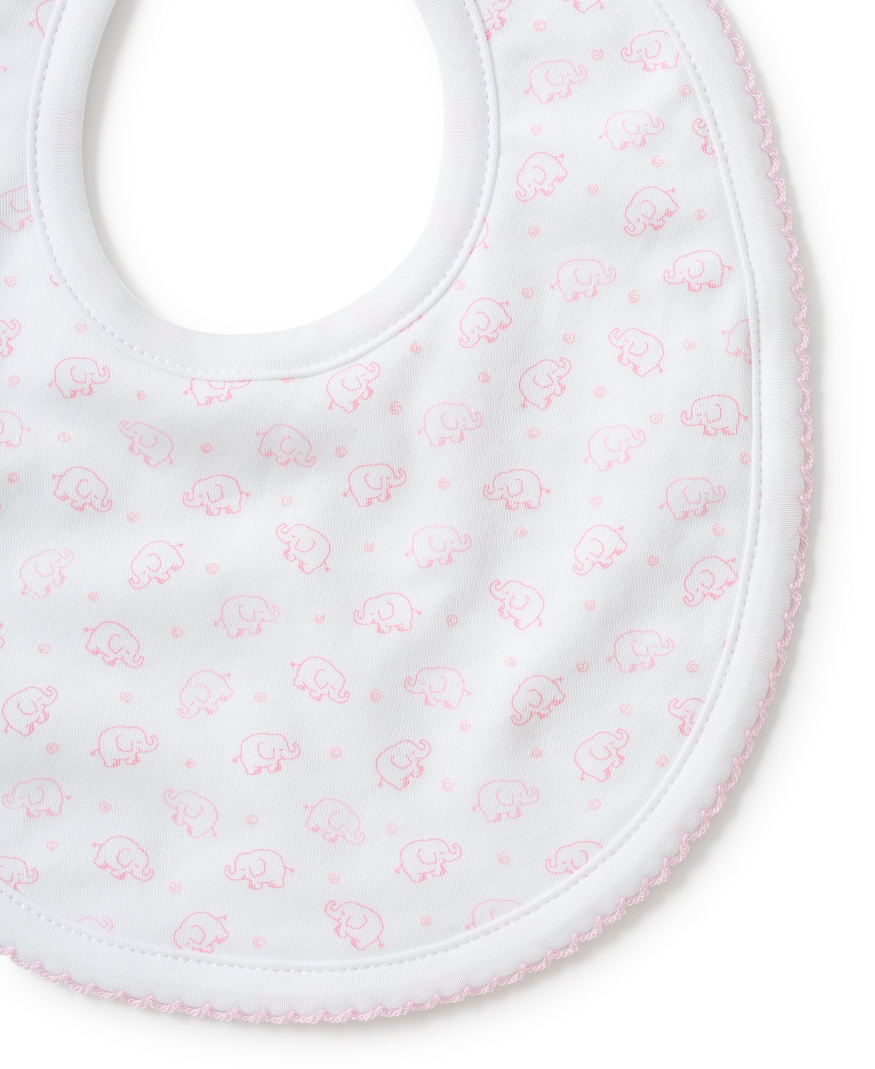 Pink Ele-Fun Bib - Kissy Kissy