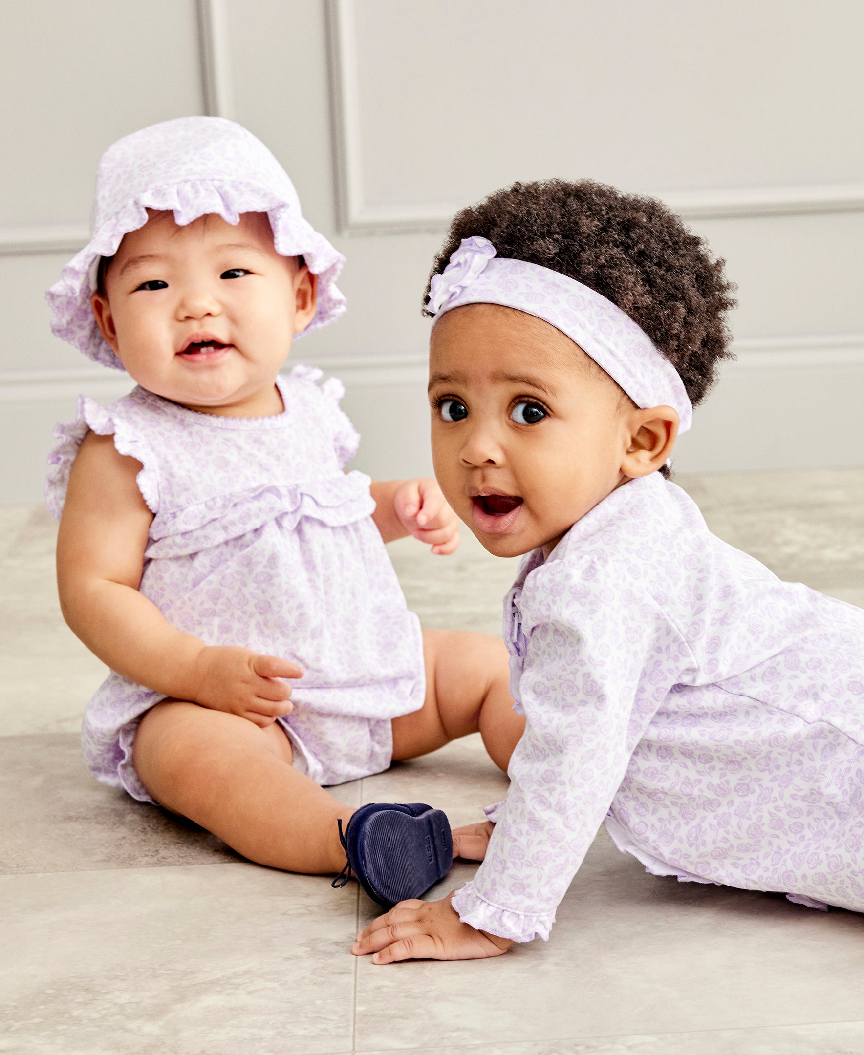 Summer Gardens Lilac Headband - Kissy Kissy