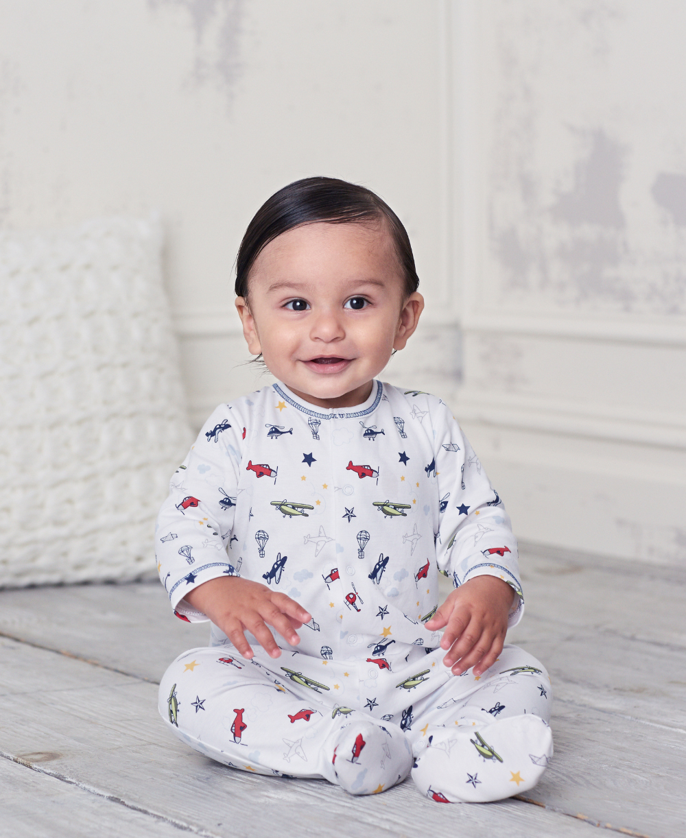 Aviators Footie - Kissy Kissy