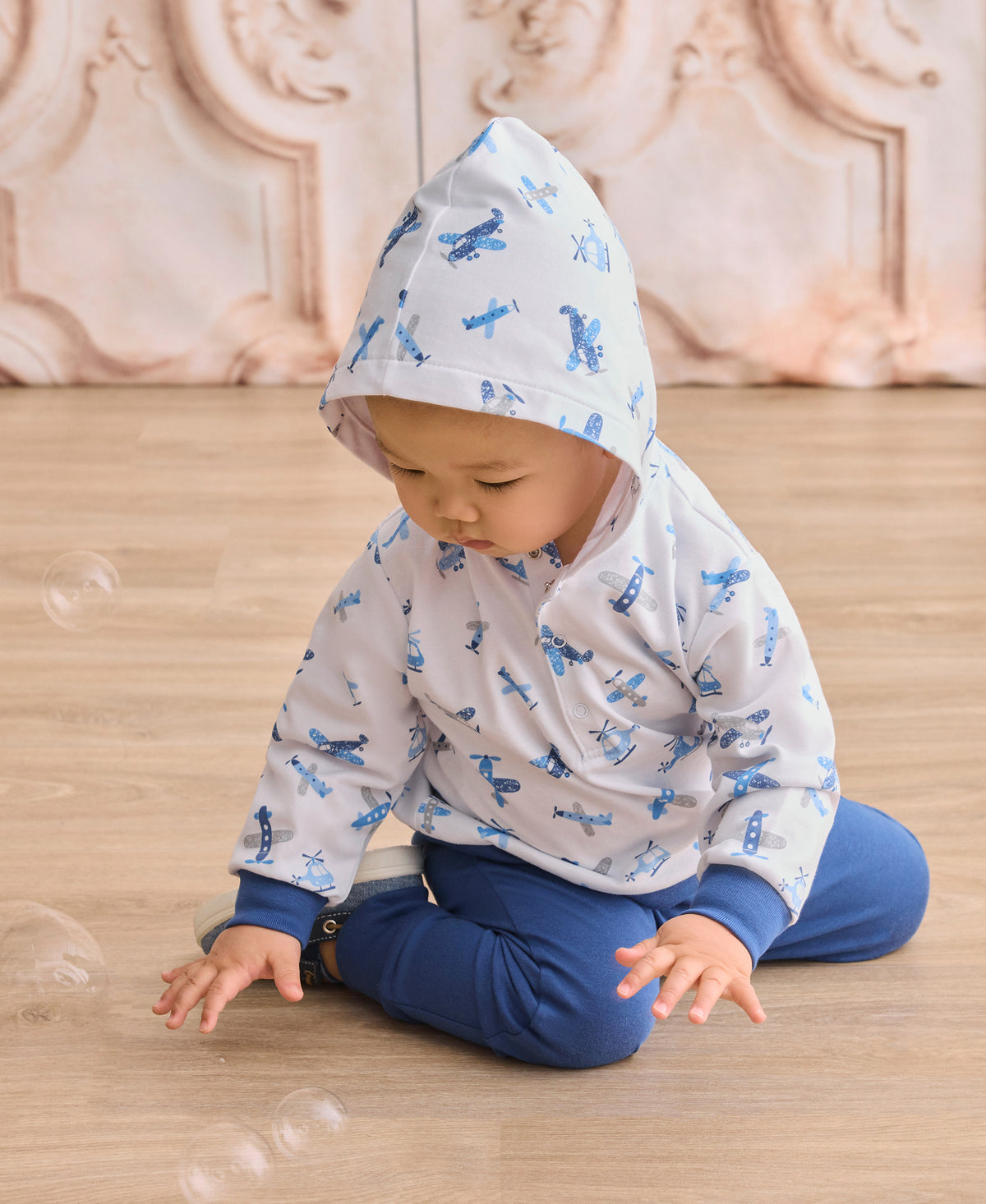 Awesome Aircrafts Hooded Pant Set - Kissy Kissy