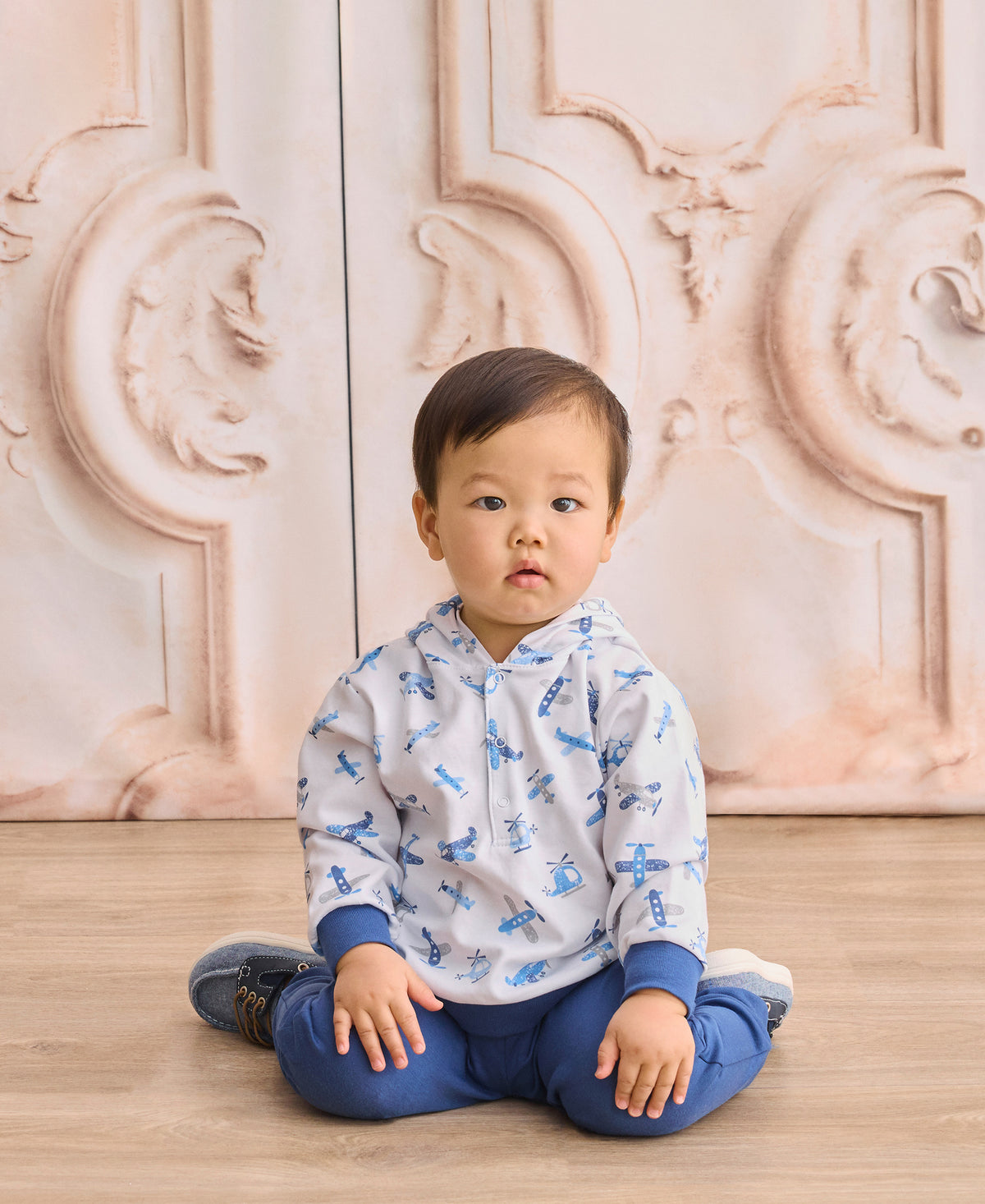 Awesome Aircrafts Hooded Pant Set - Kissy Kissy