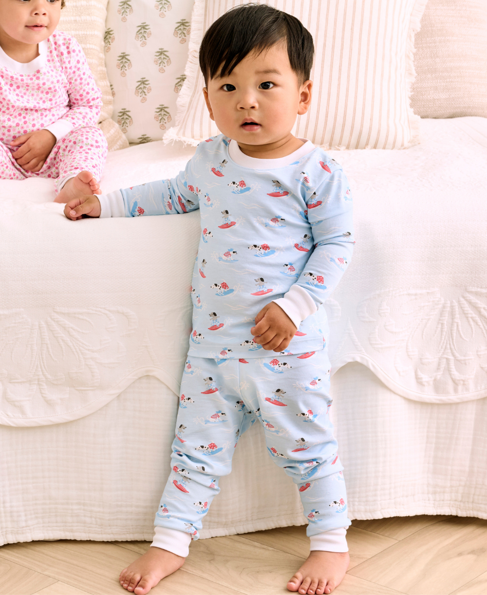 Beach Pups Pajama Set - Kissy Kissy