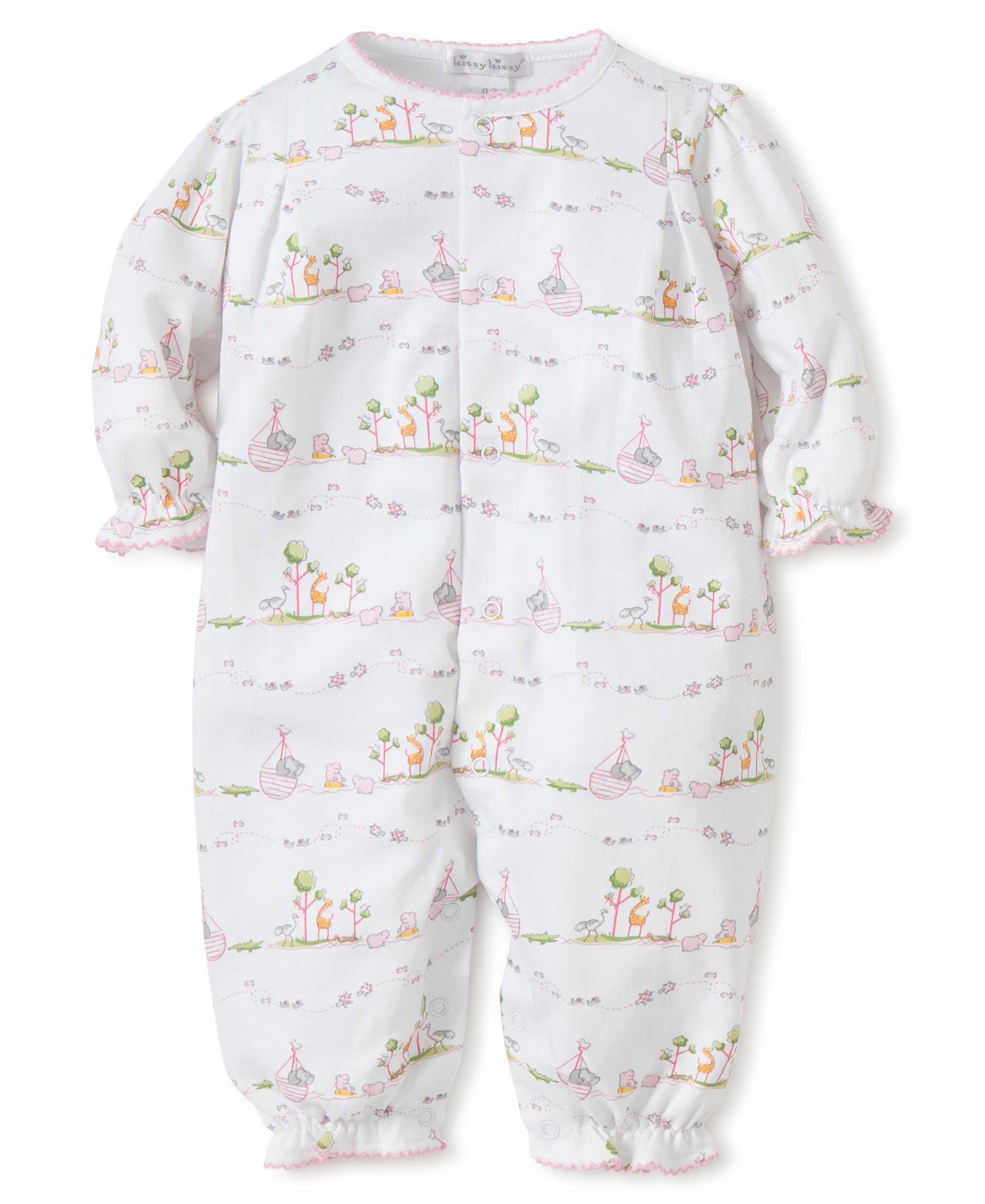Noah's Print Playsuit - Kissy Kissy