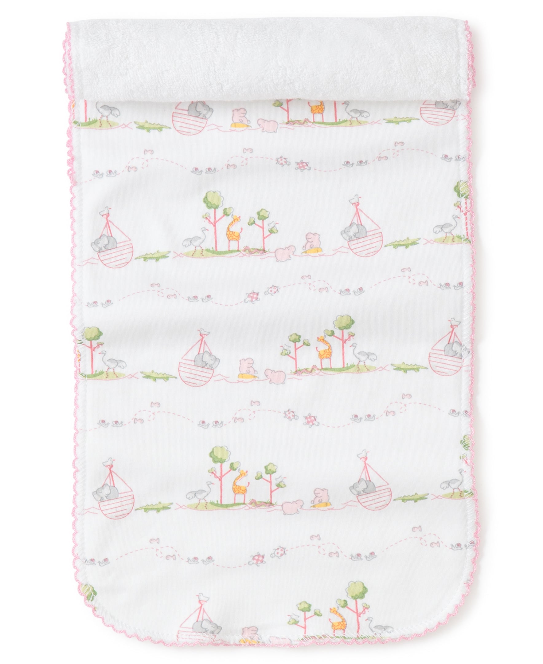 Noah's Print Burp Cloth - Kissy Kissy