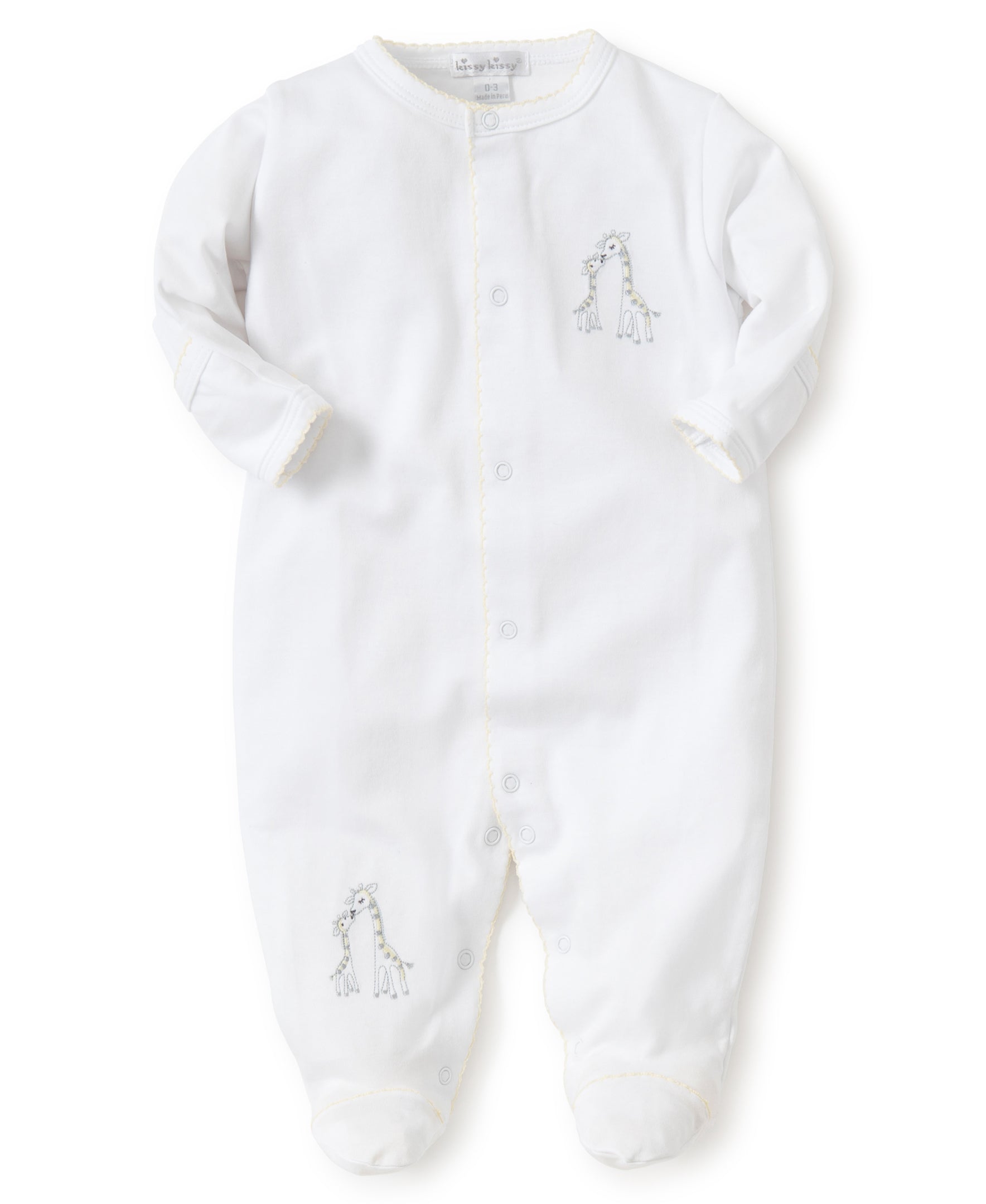 Giraffe Generations Footie & Hat Set - Kissy Kissy