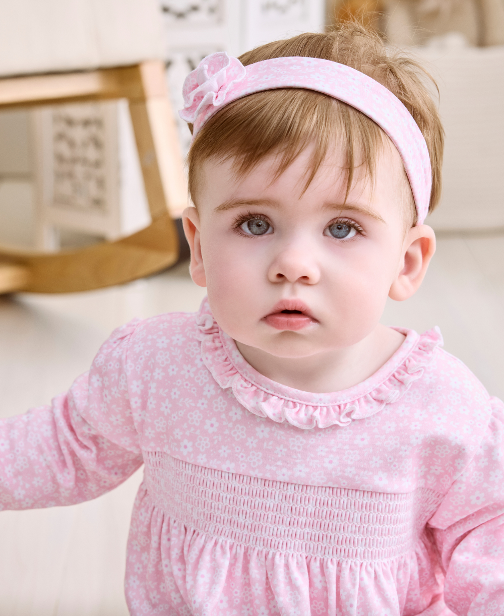 Fall in Bloom Pink Headband - Kissy Kissy