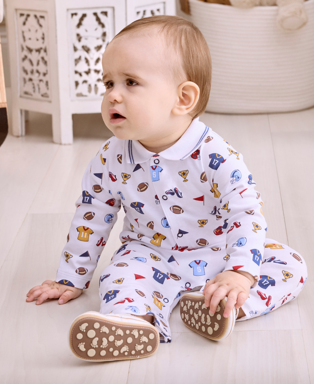 Football Fever Playsuit - Kissy Kissy