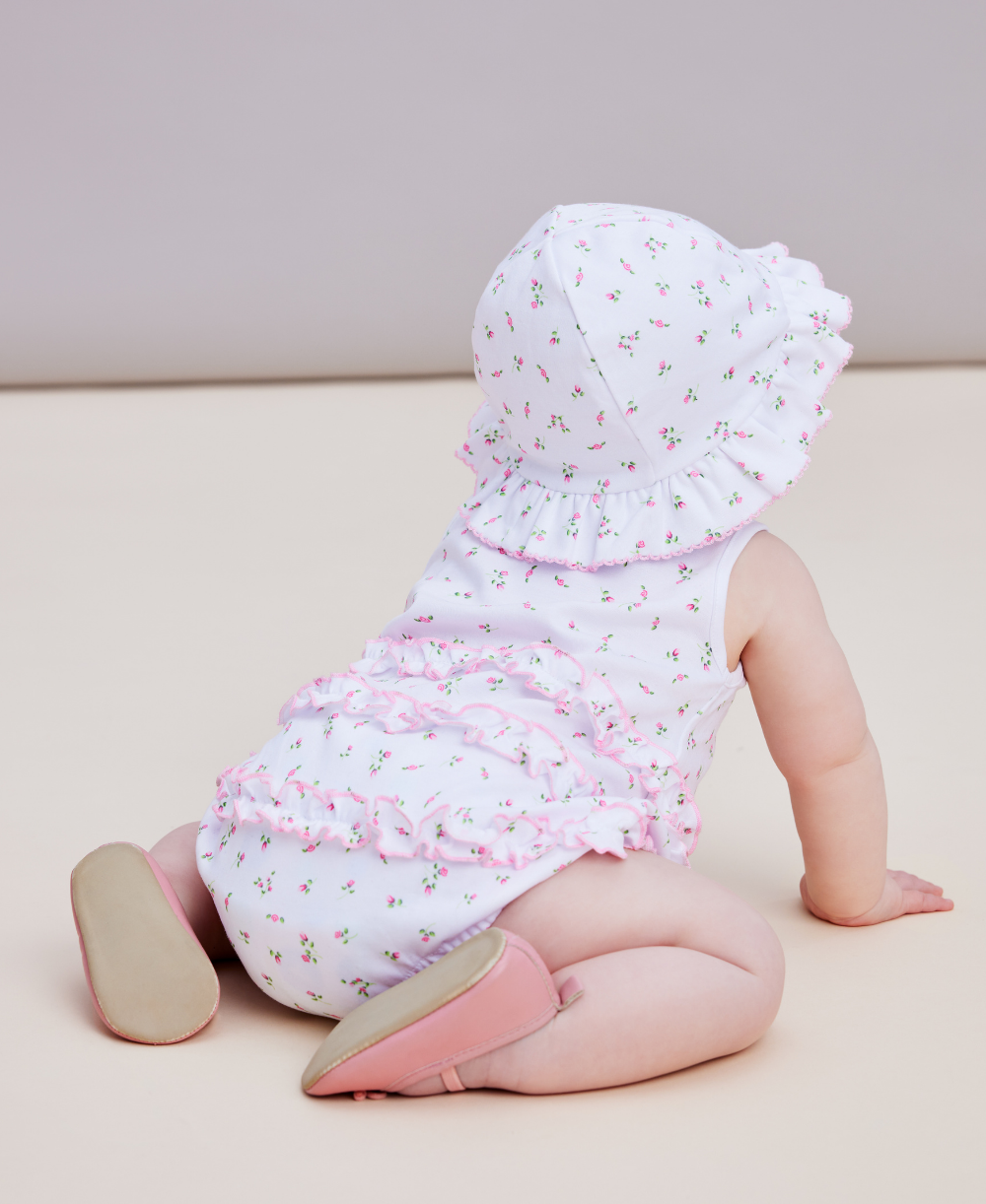 Garden Roses Ruffle Bubble - Kissy Kissy