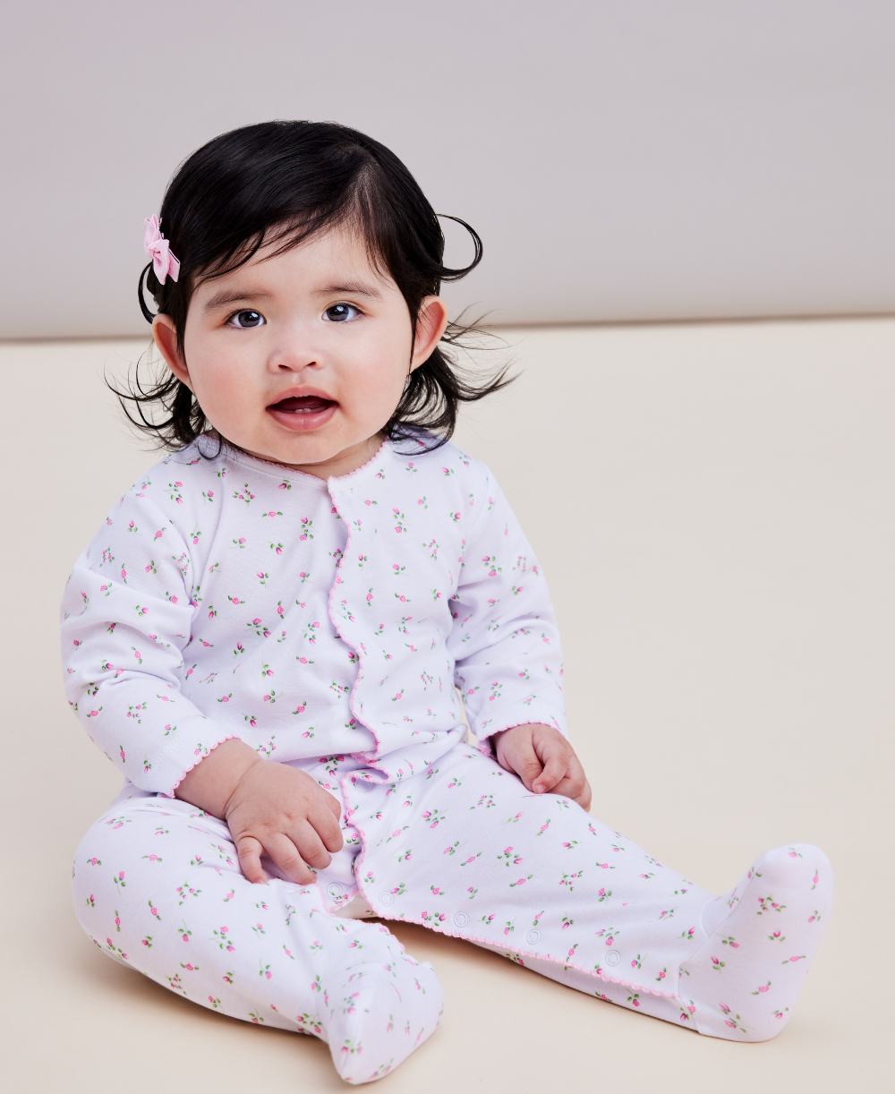 Garden Roses Footie - Kissy Kissy