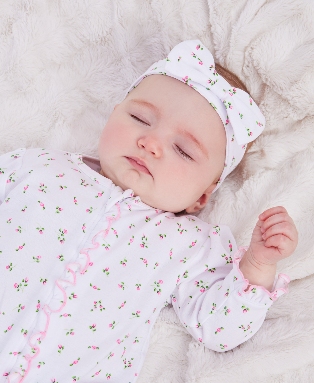 Garden Roses Print Headband - Kissy Kissy