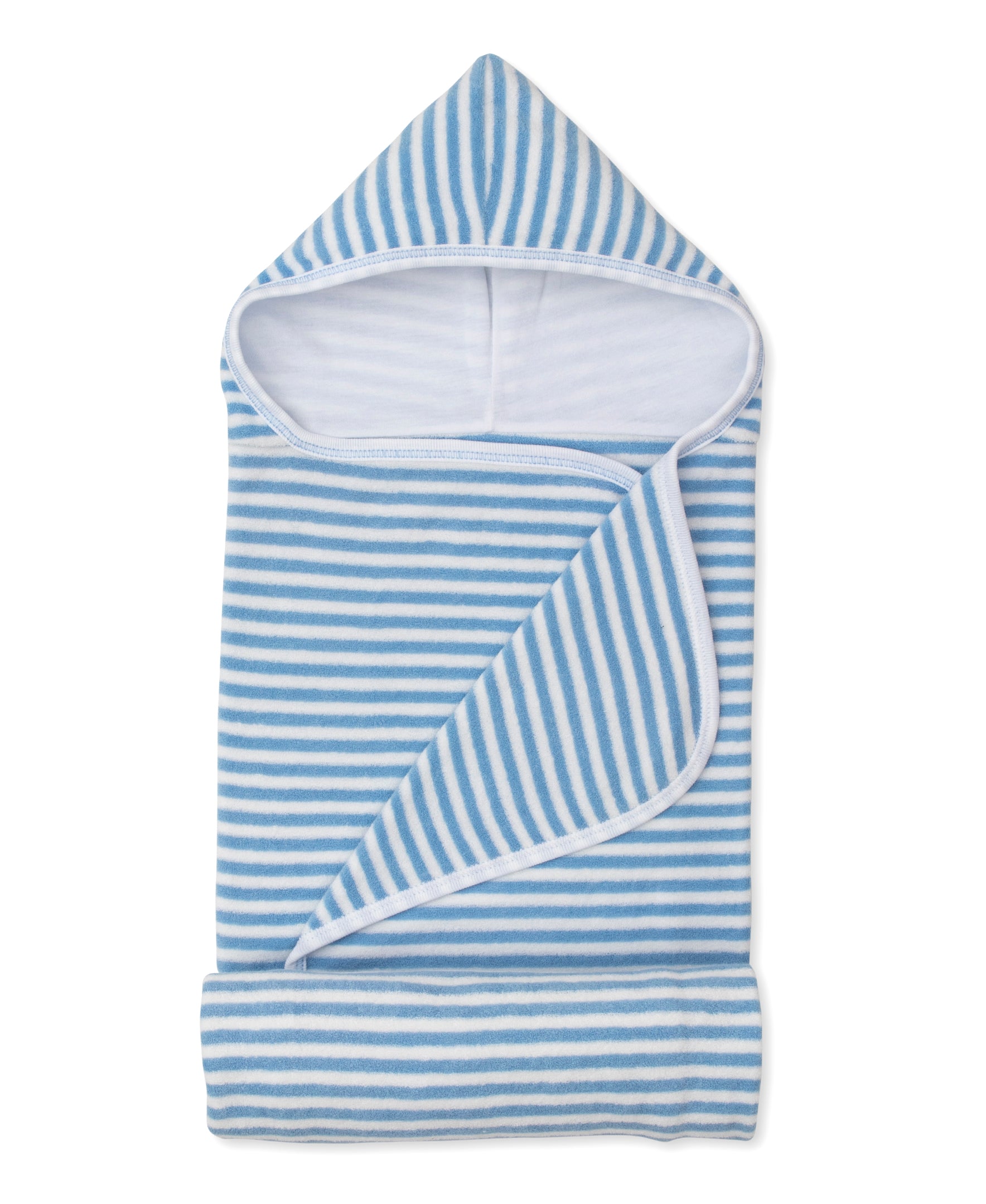 Cabana Terry Stripes Light Blue Terry Beach Towel - Kissy Kissy