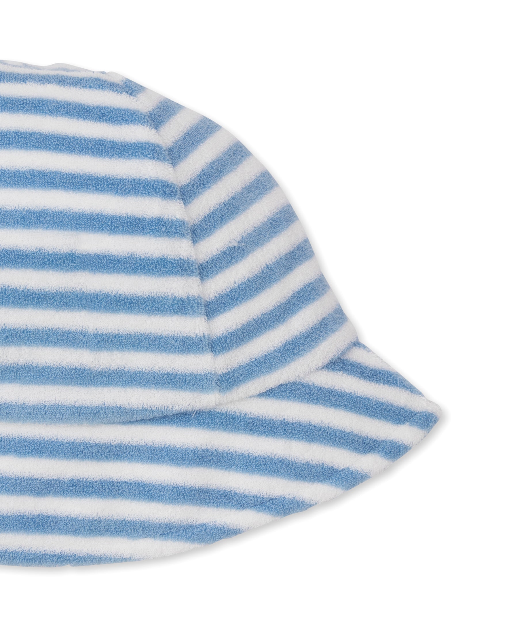 Cabana Terry Stripes Light Blue Sunhat - Kissy Kissy