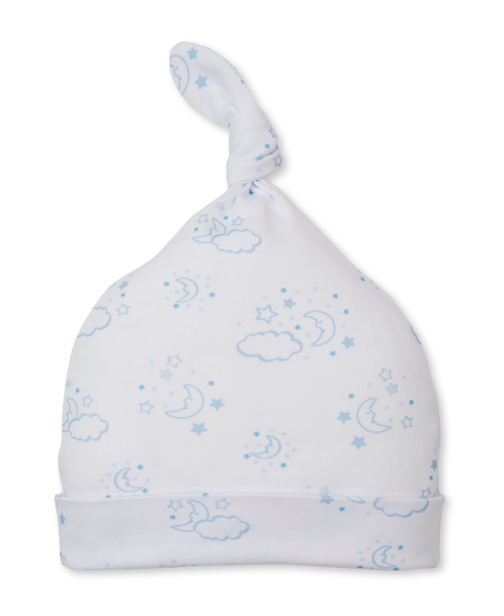 Cheerful Goodnight Blue Knotted Hat - Kissy Kissy