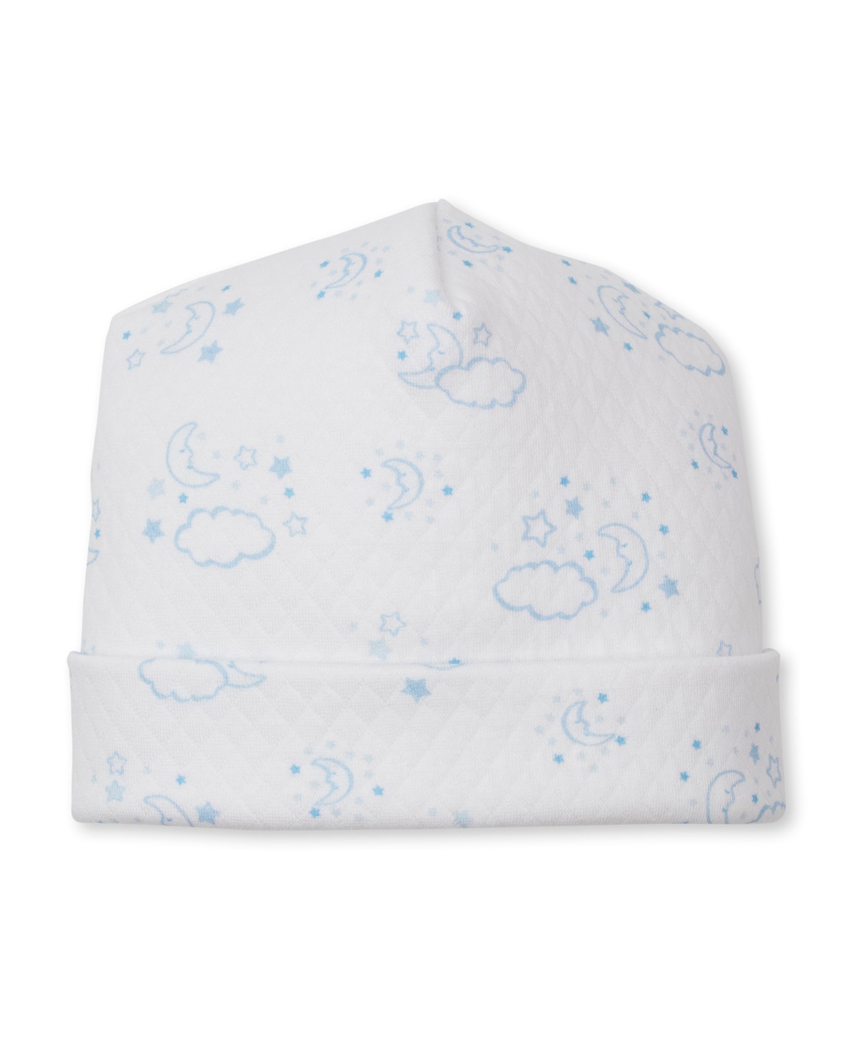 Cheerful Goodnight Blue Jacquard Hat - Kissy Kissy