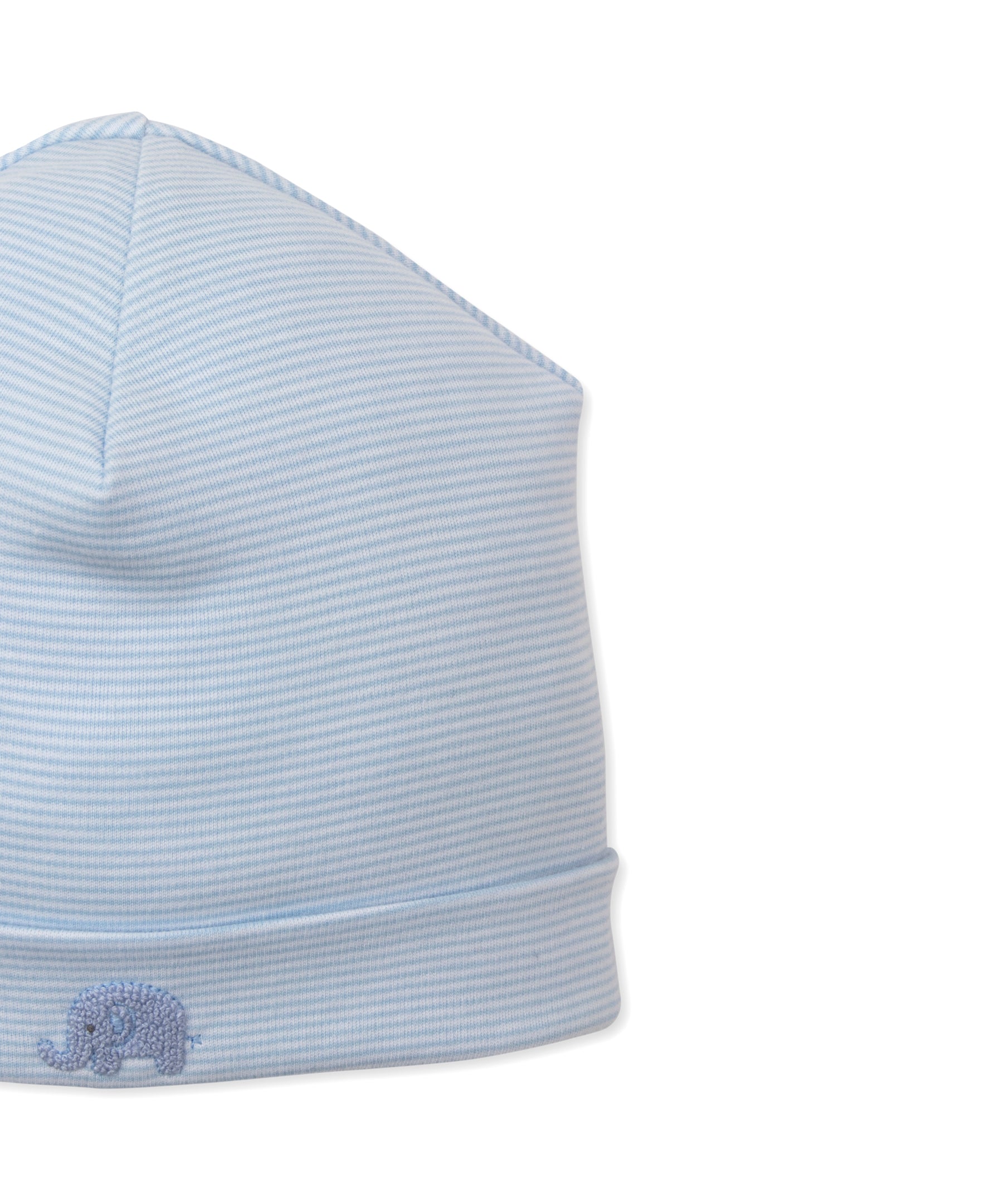 SCE Safari Wild Blue Stripe Hand Emb. Hat - Kissy Kissy