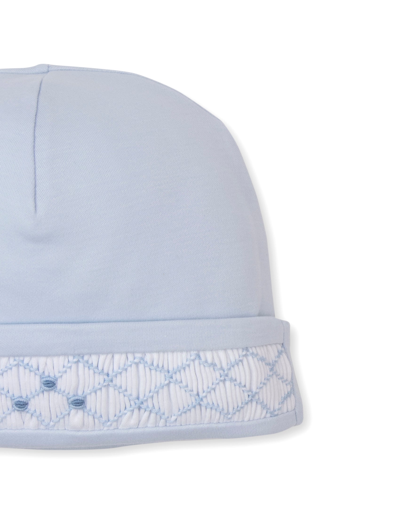 CLB Summer 26 Blue Hand Smocked Hat