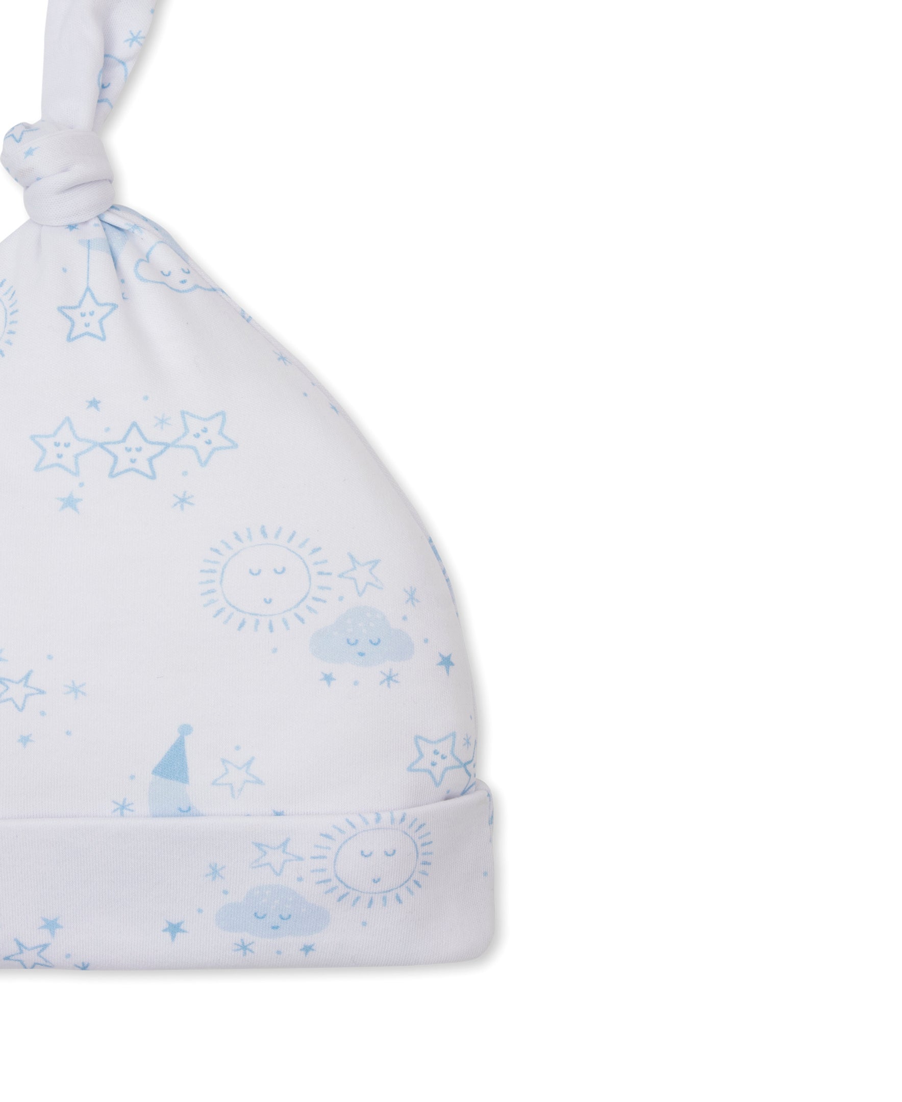 Nightfall Blue Knotted Hat - Kissy Kissy