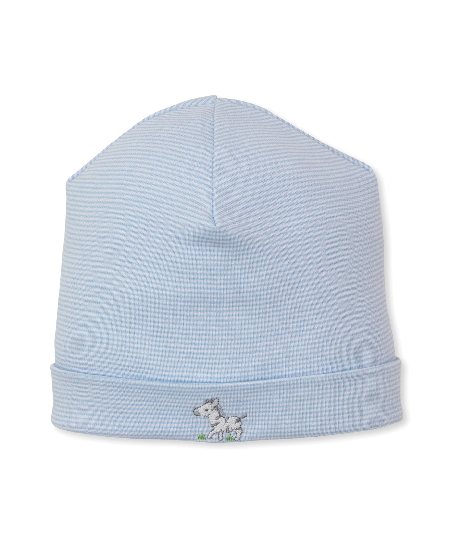 SCE Safari Party Blue Hand Emb. Stripe Hat - Kissy Kissy