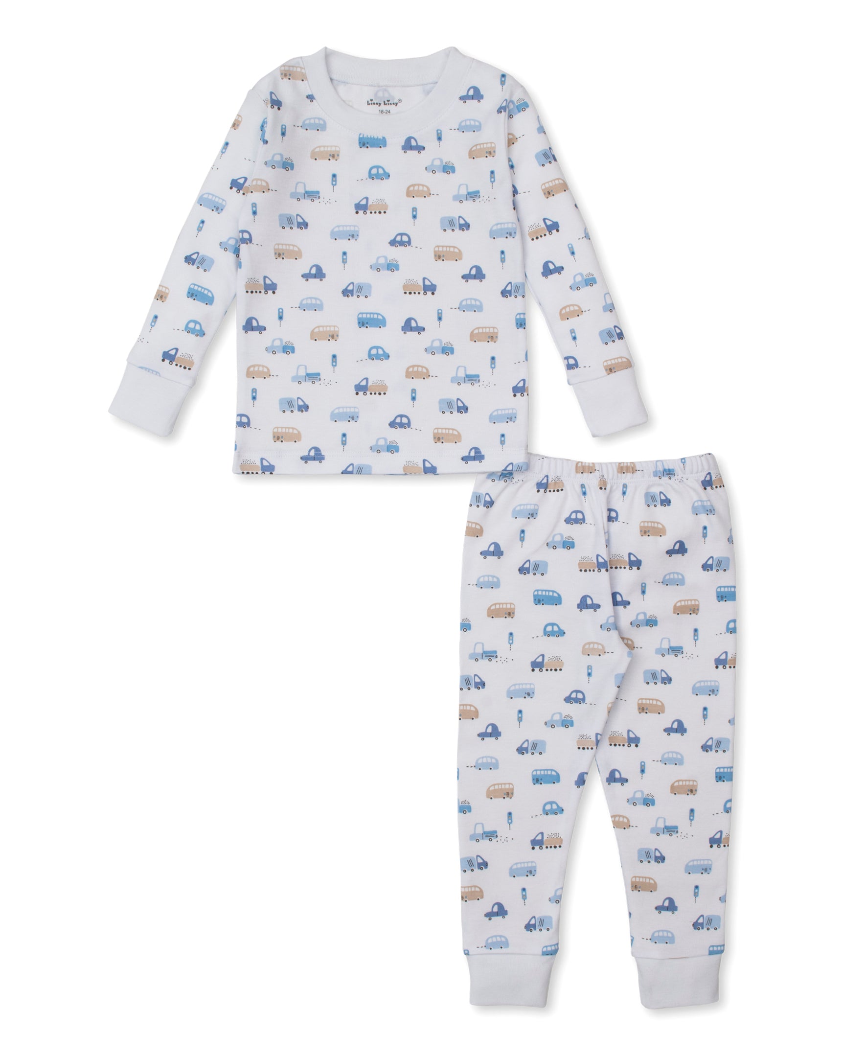 Stop & Go Traffic Toddler Pajama Set - Kissy Kissy