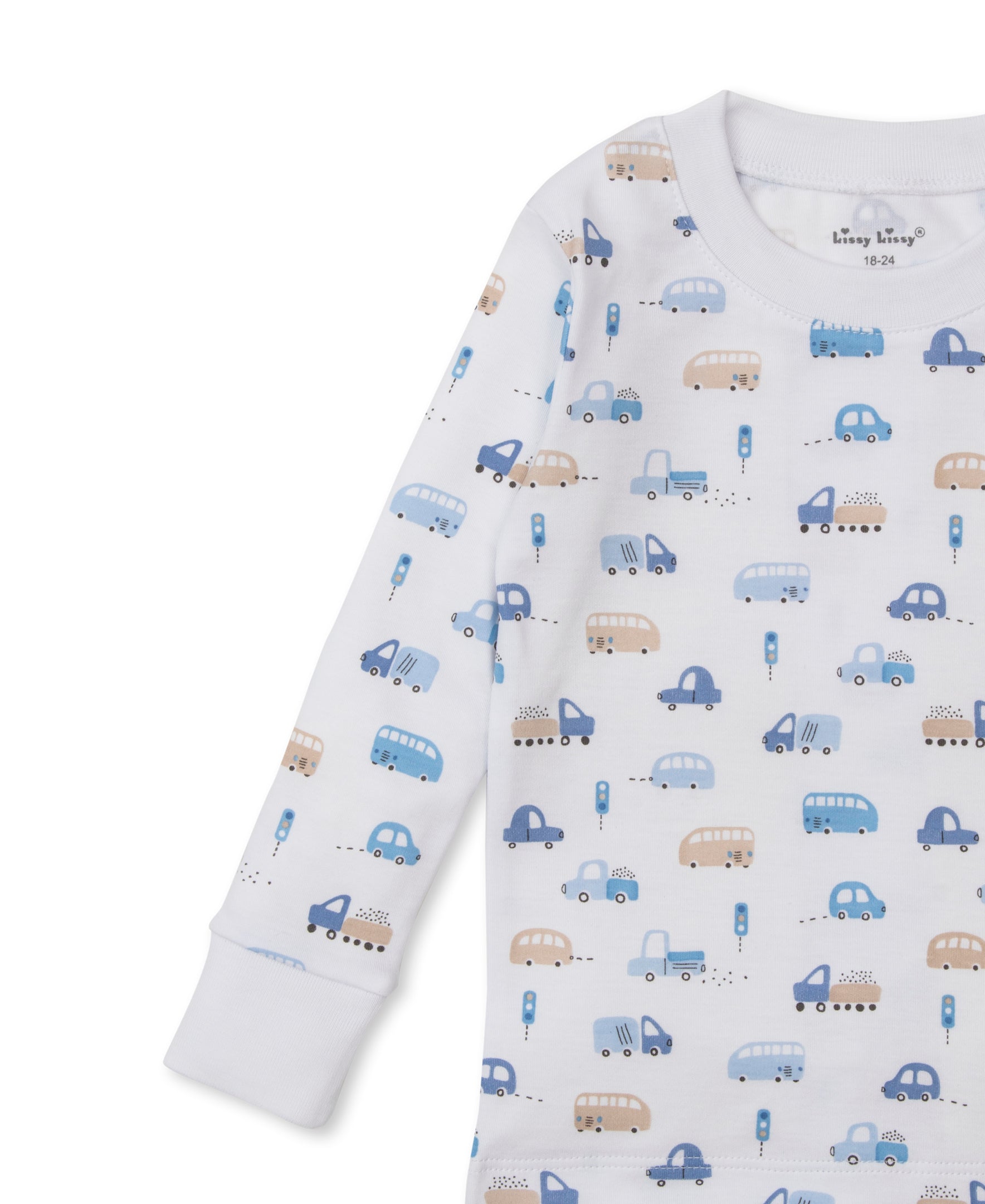 Stop & Go Traffic Toddler Pajama Set - Kissy Kissy