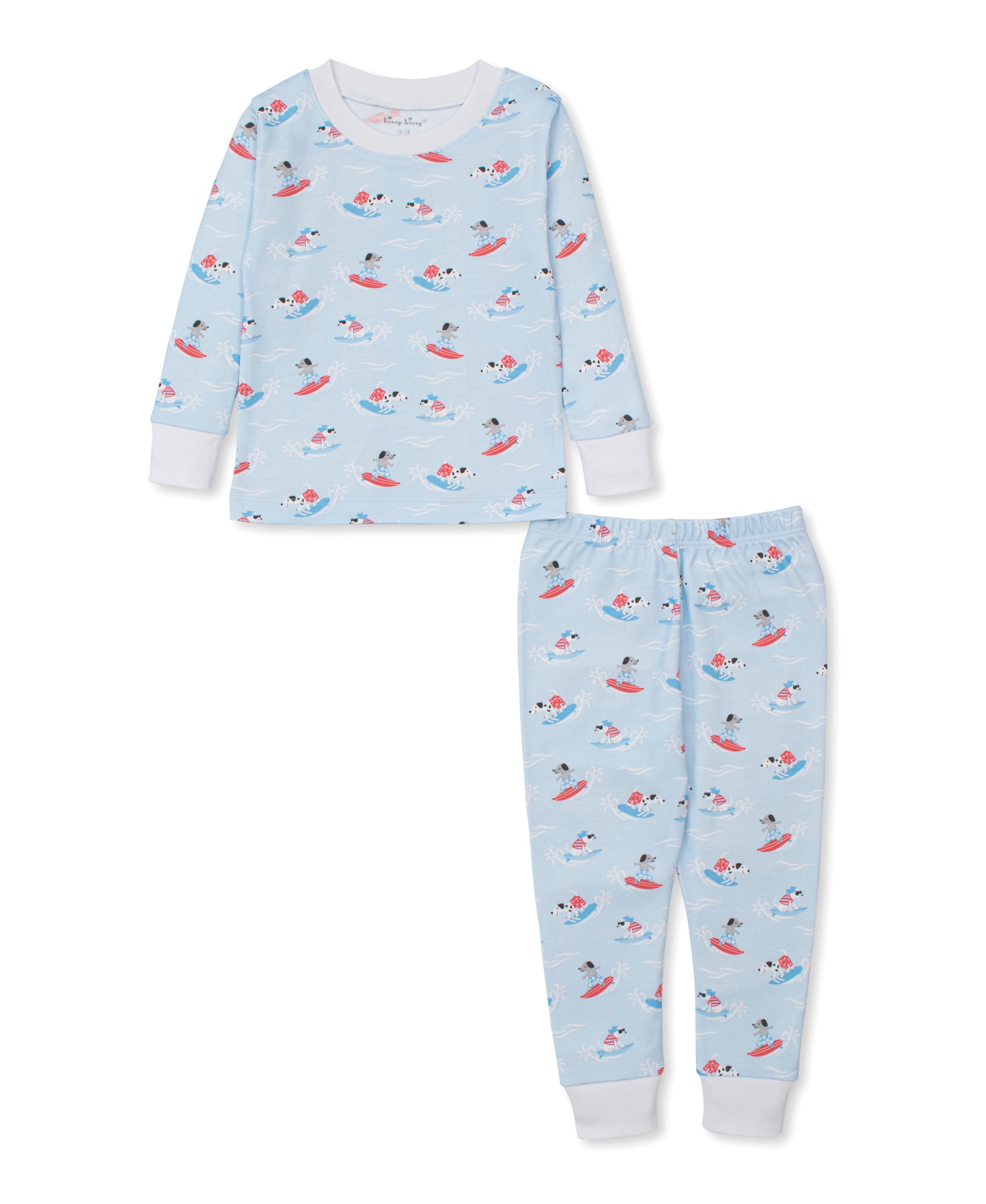 Beach Pups Pajama Set - Kissy Kissy