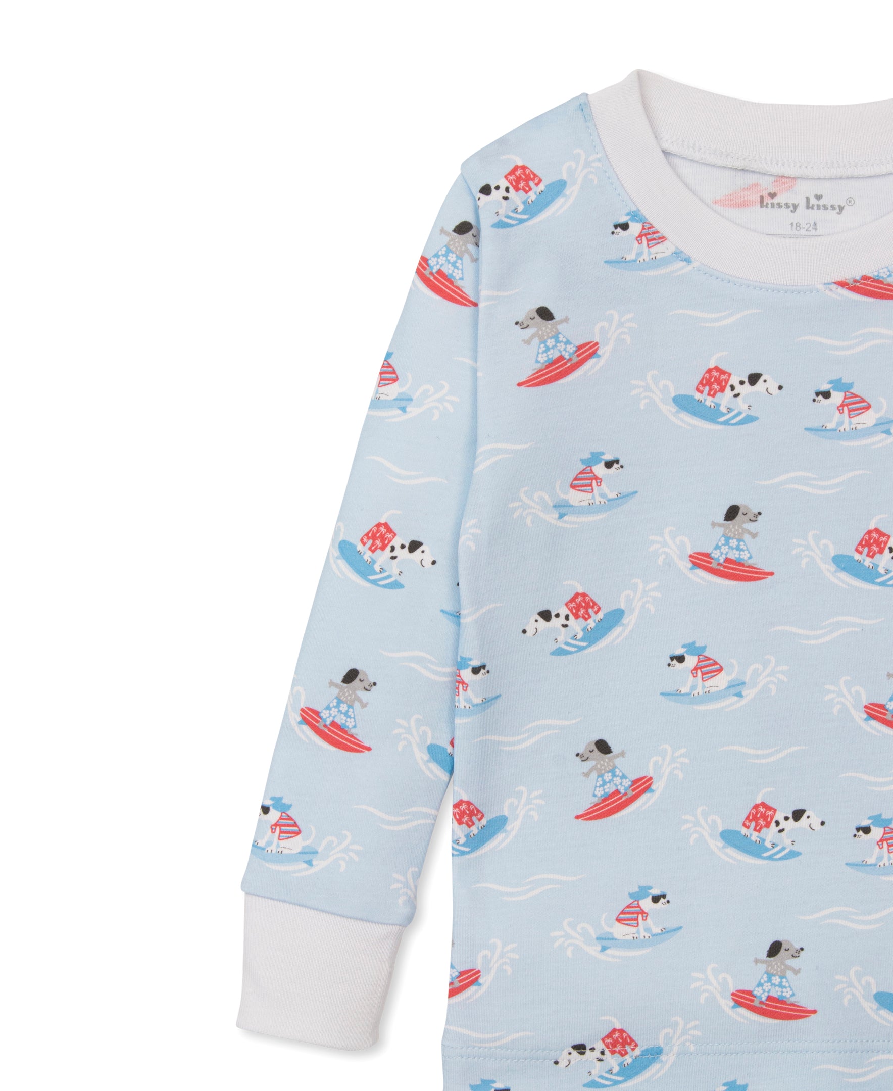 Beach Pups Pajama Set - Kissy Kissy