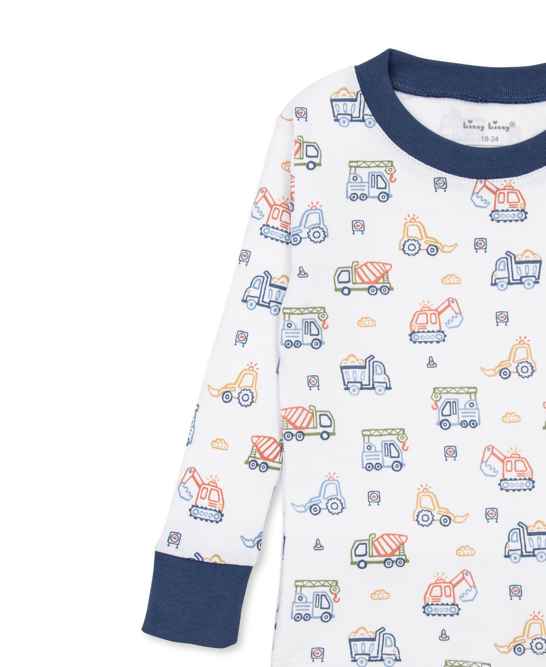 Construction Demo Toddler Pajama Set - Kissy Kissy