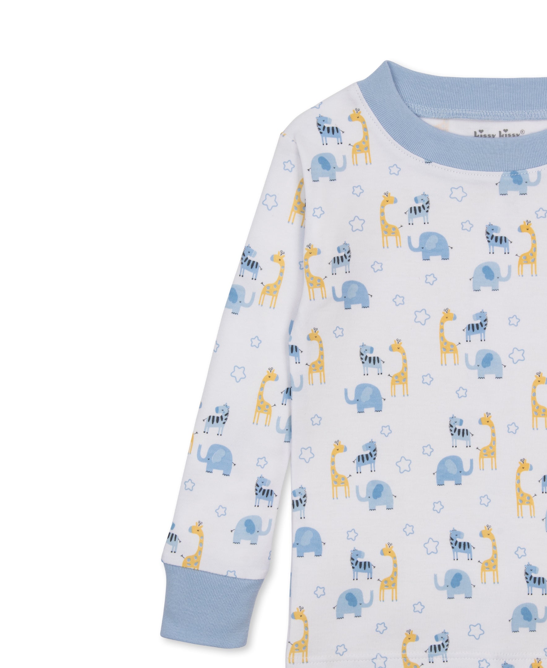 Safari Party Blue Pajama Set - Kissy Kissy