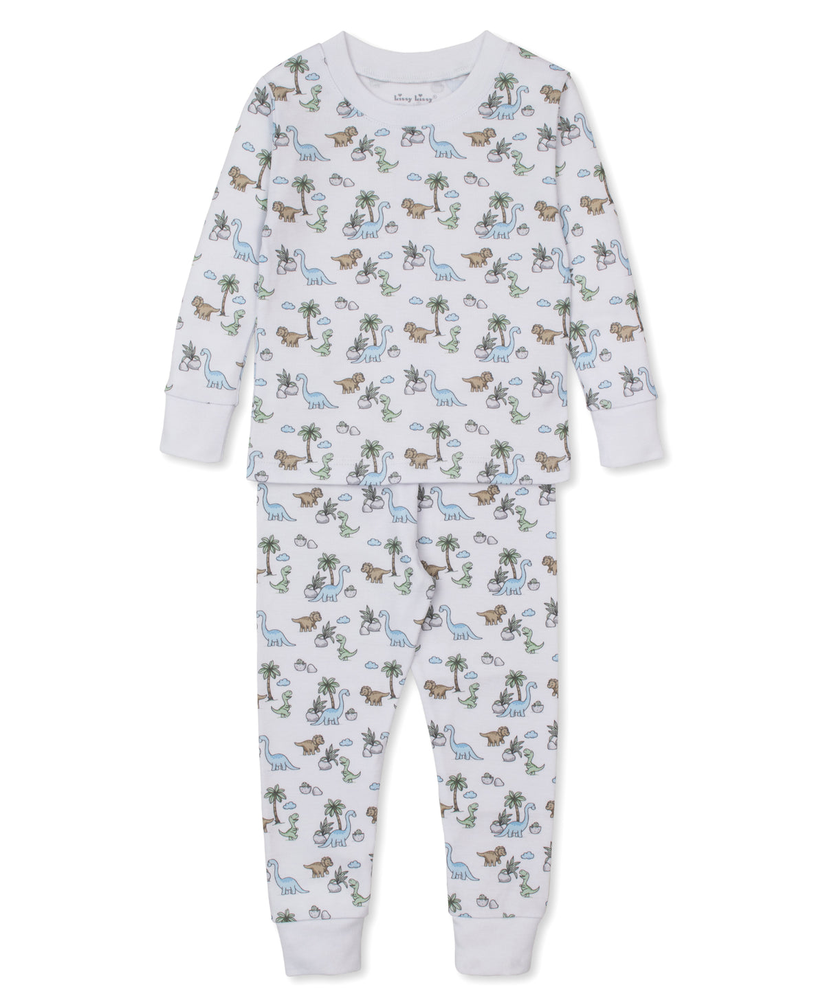 Dino Valley Toddler Pajama Set - Kissy Kissy