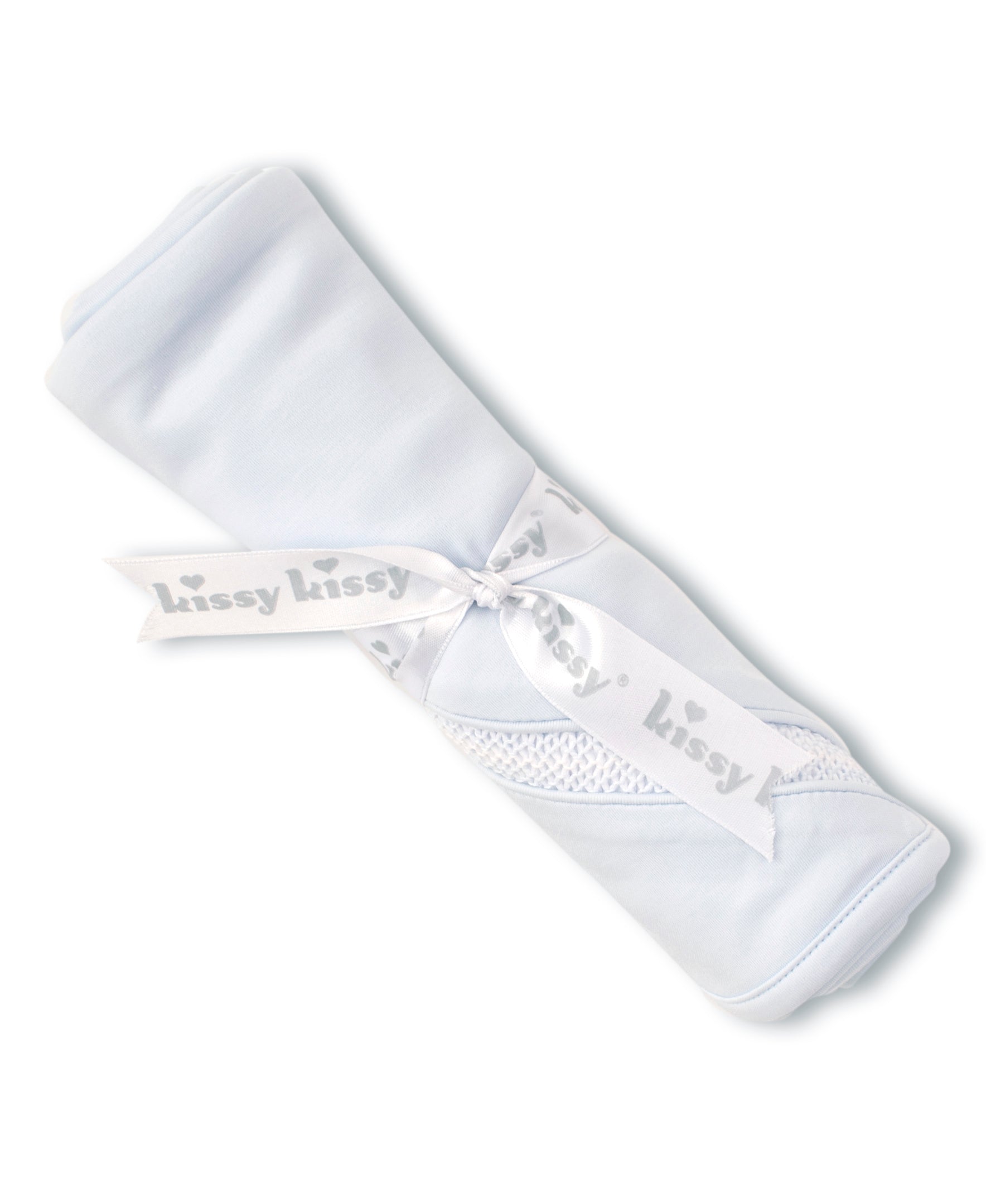 Hand Smocked CLB Charmed Blue Blanket - Kissy Kissy